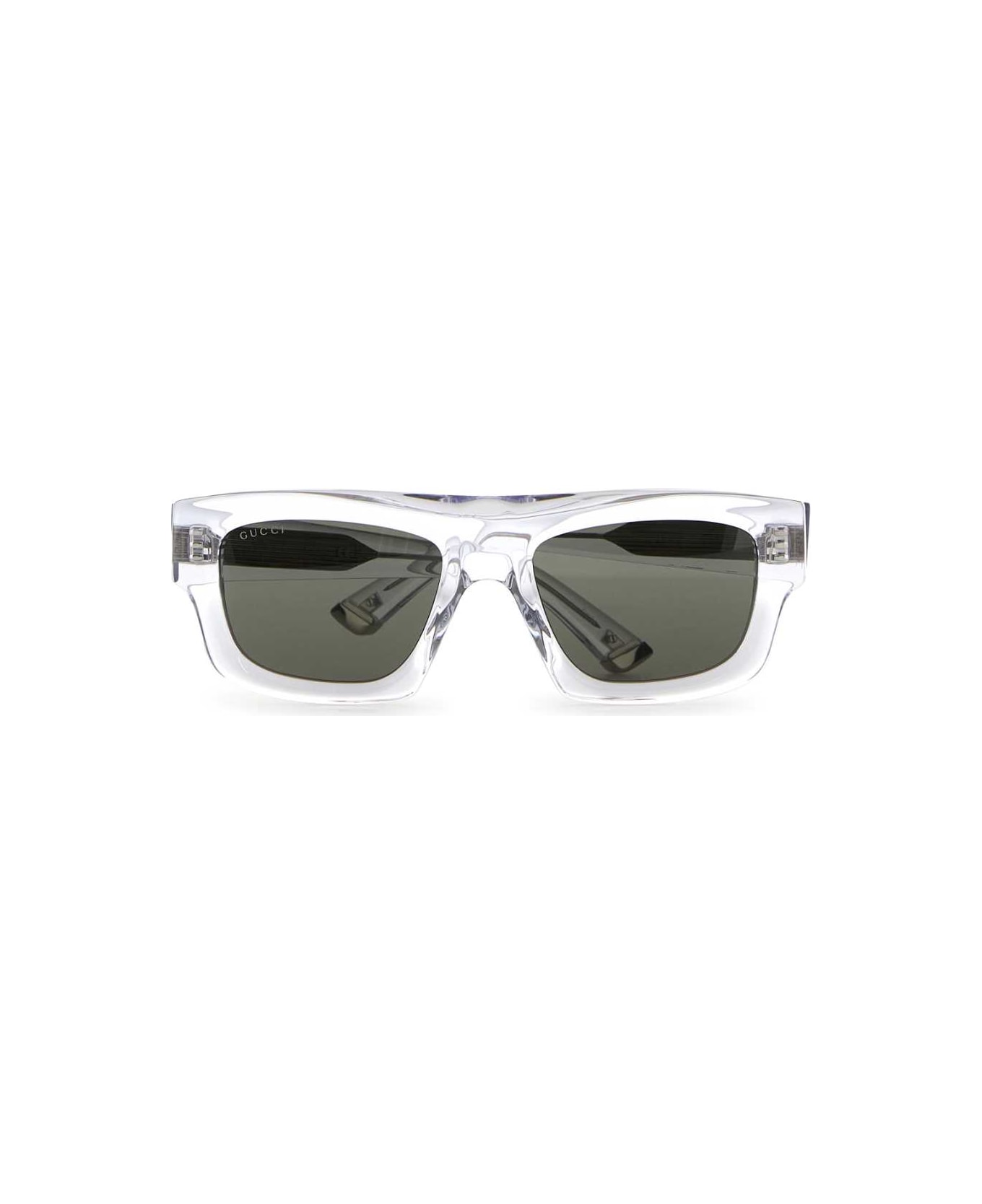 Gucci Transparent Acetate Sunglasses - GREY