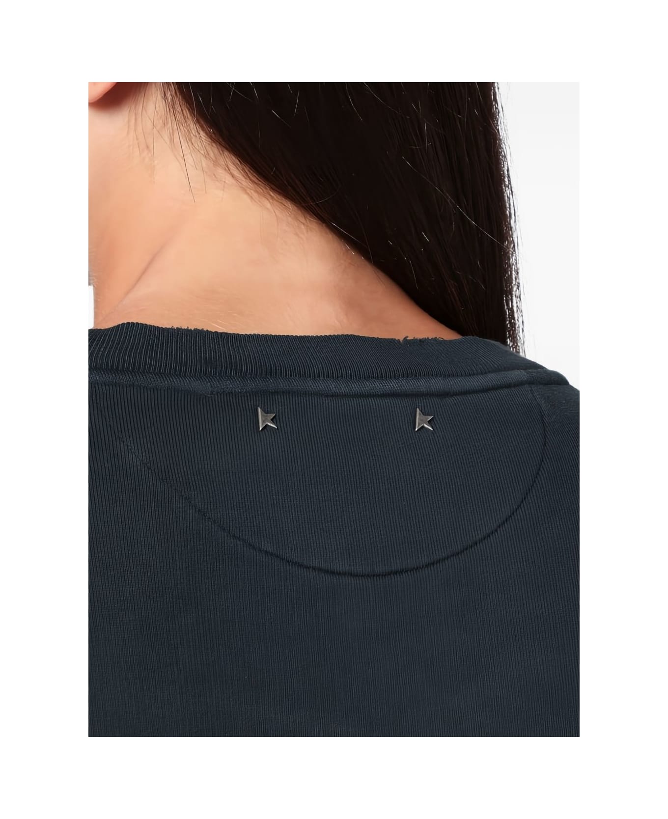 Golden Goose Cotton Crewneck Sweatshirt - Black