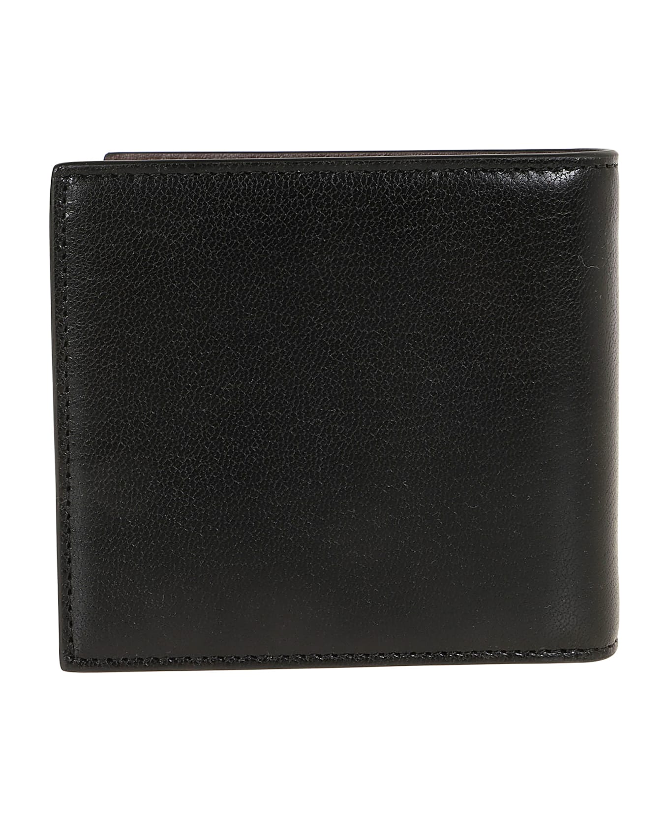 Valentino Garavani Billfold Wallet Only Card Vlogo The Bold Edition - E Nero Cacao