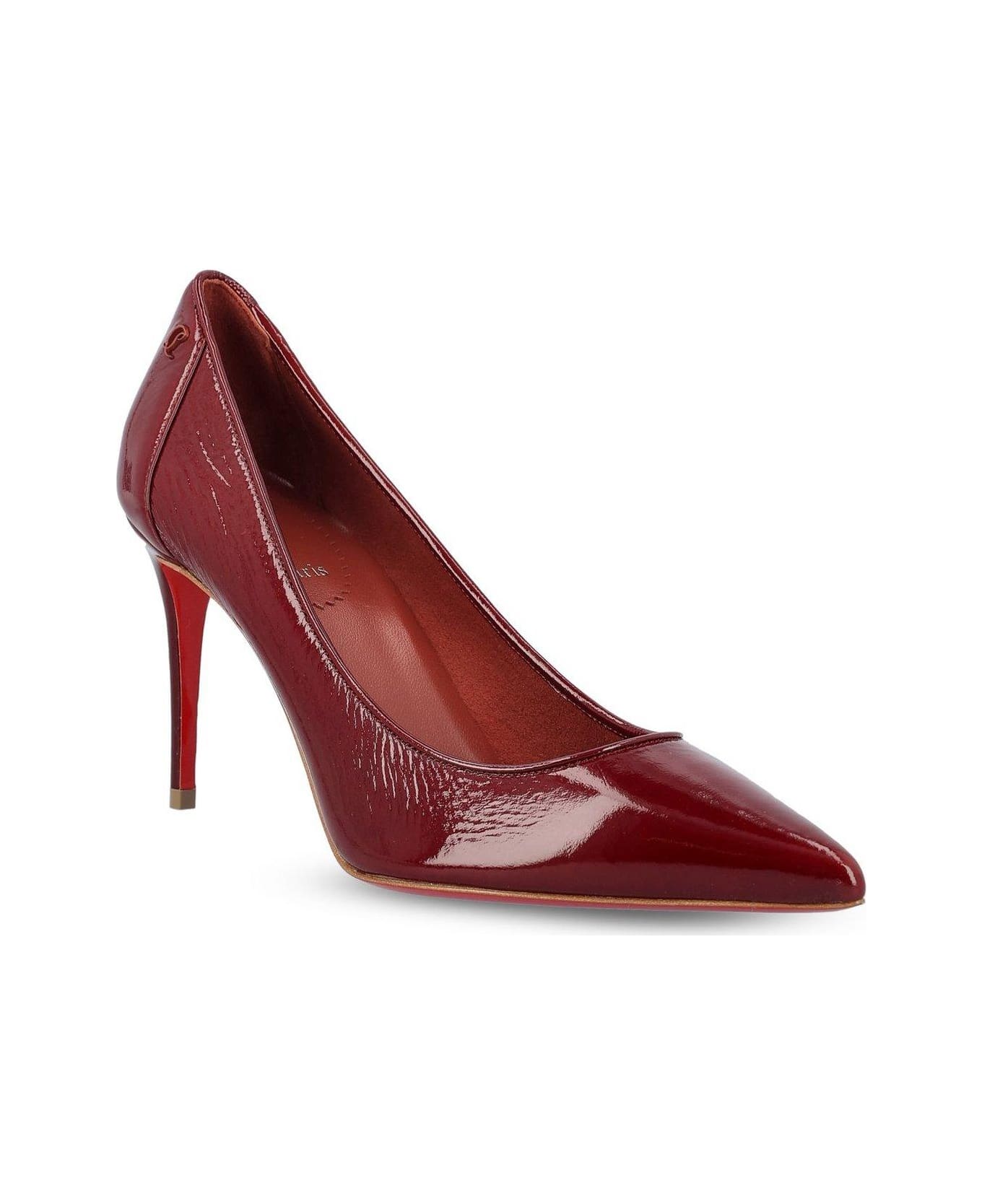 Christian Louboutin Sporty Kate Pointed Toe Pumps - Bordeaux