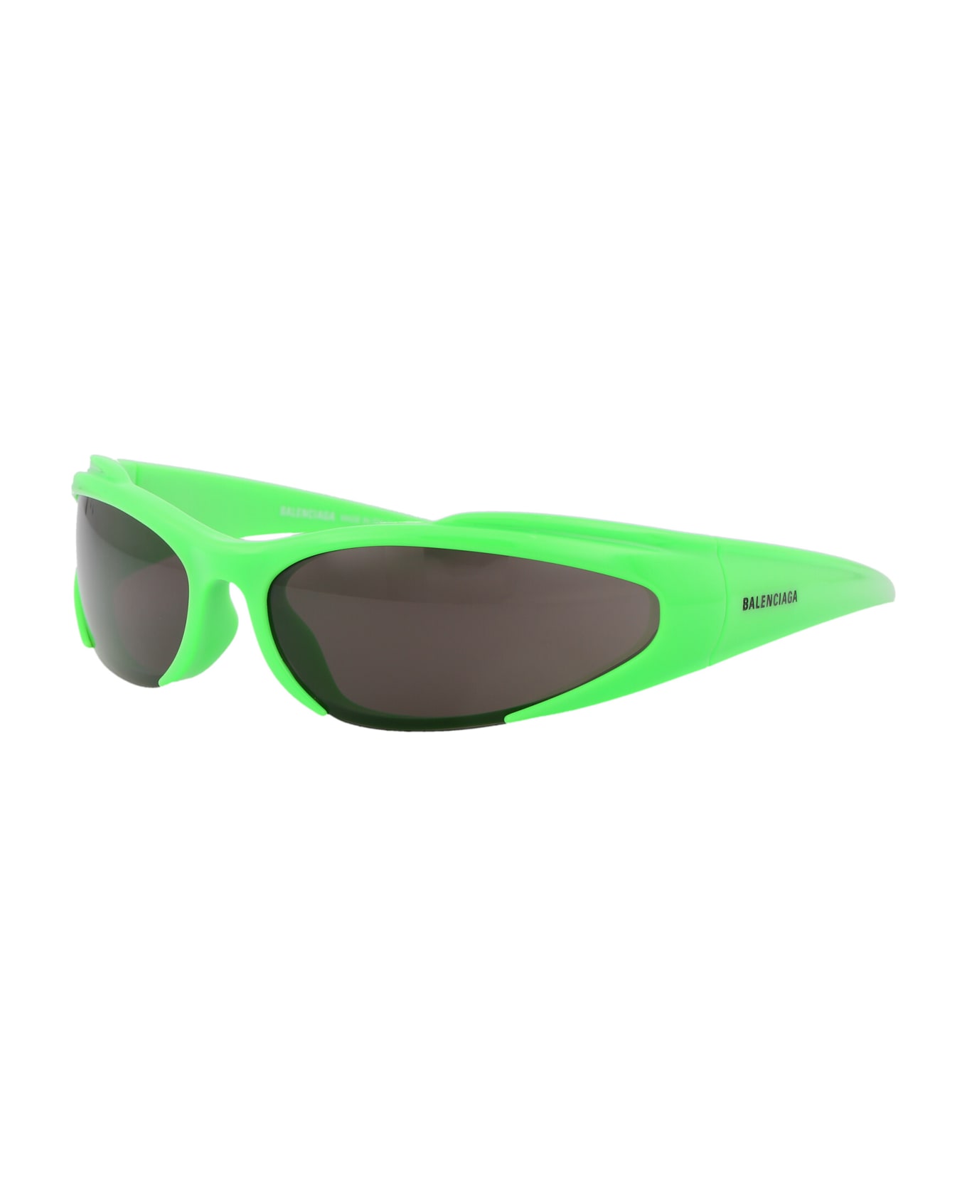 Balenciaga Eyewear Bb0253s Sunglasses - 005 GREEN GREEN GREY