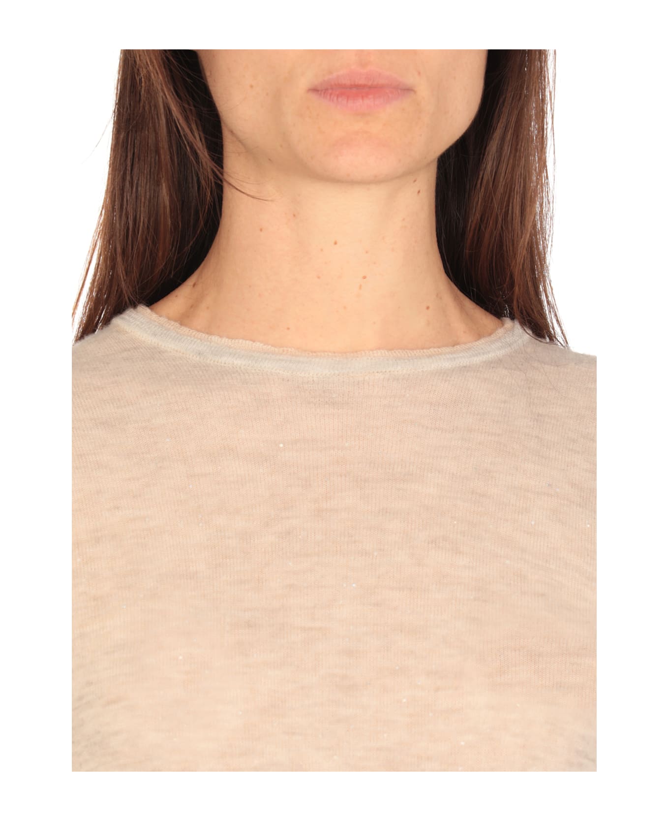 Peserico Wool Sweater - Ivory