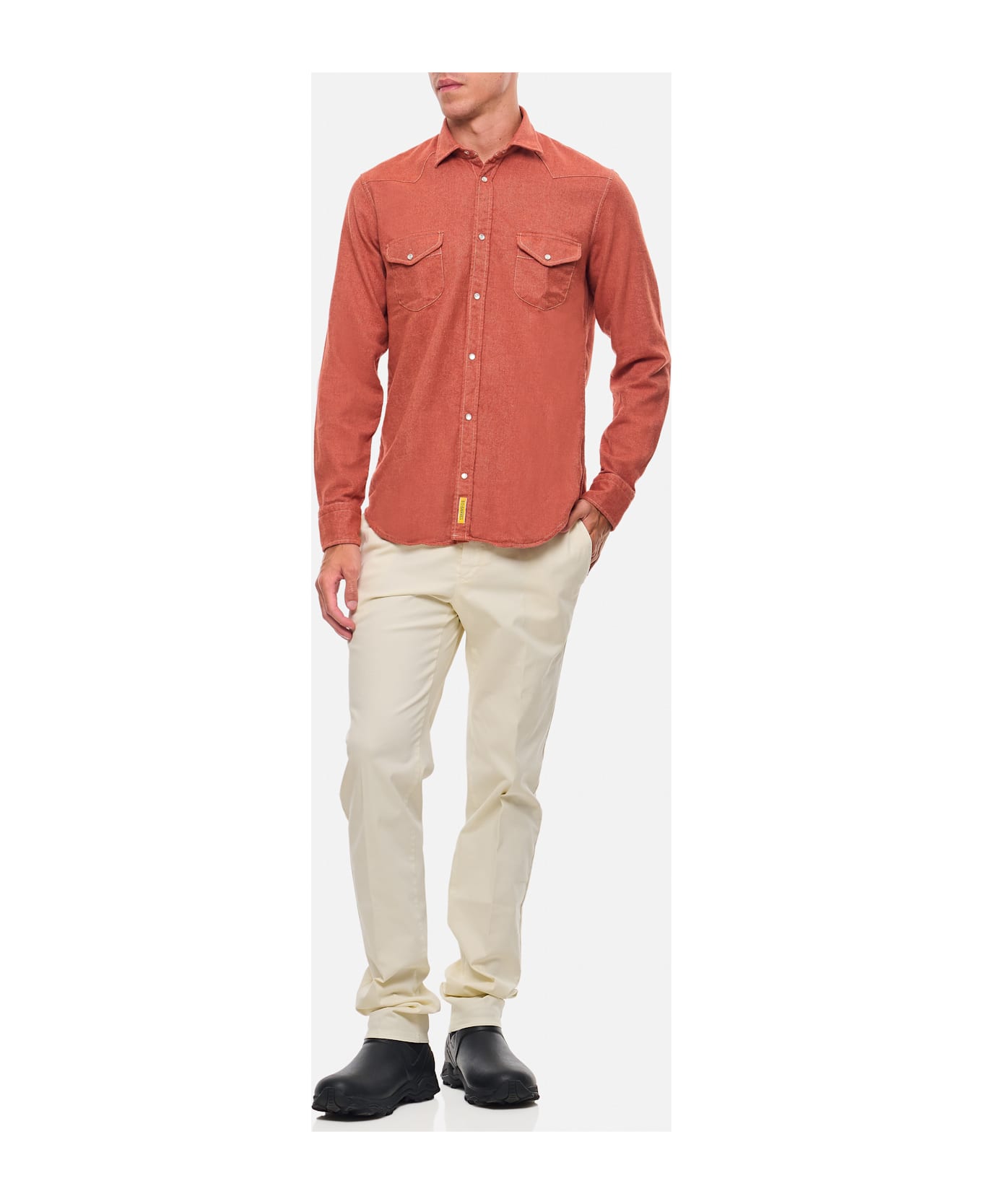 B.D. Baggies Cotton Shirt - Red