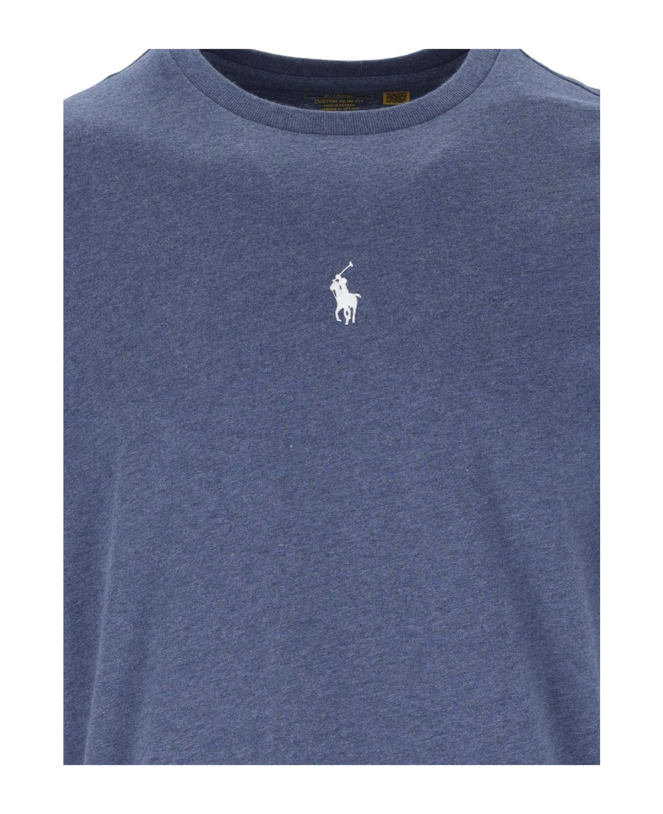 Ralph Lauren Logo Embroidered Crewneck T-shirt