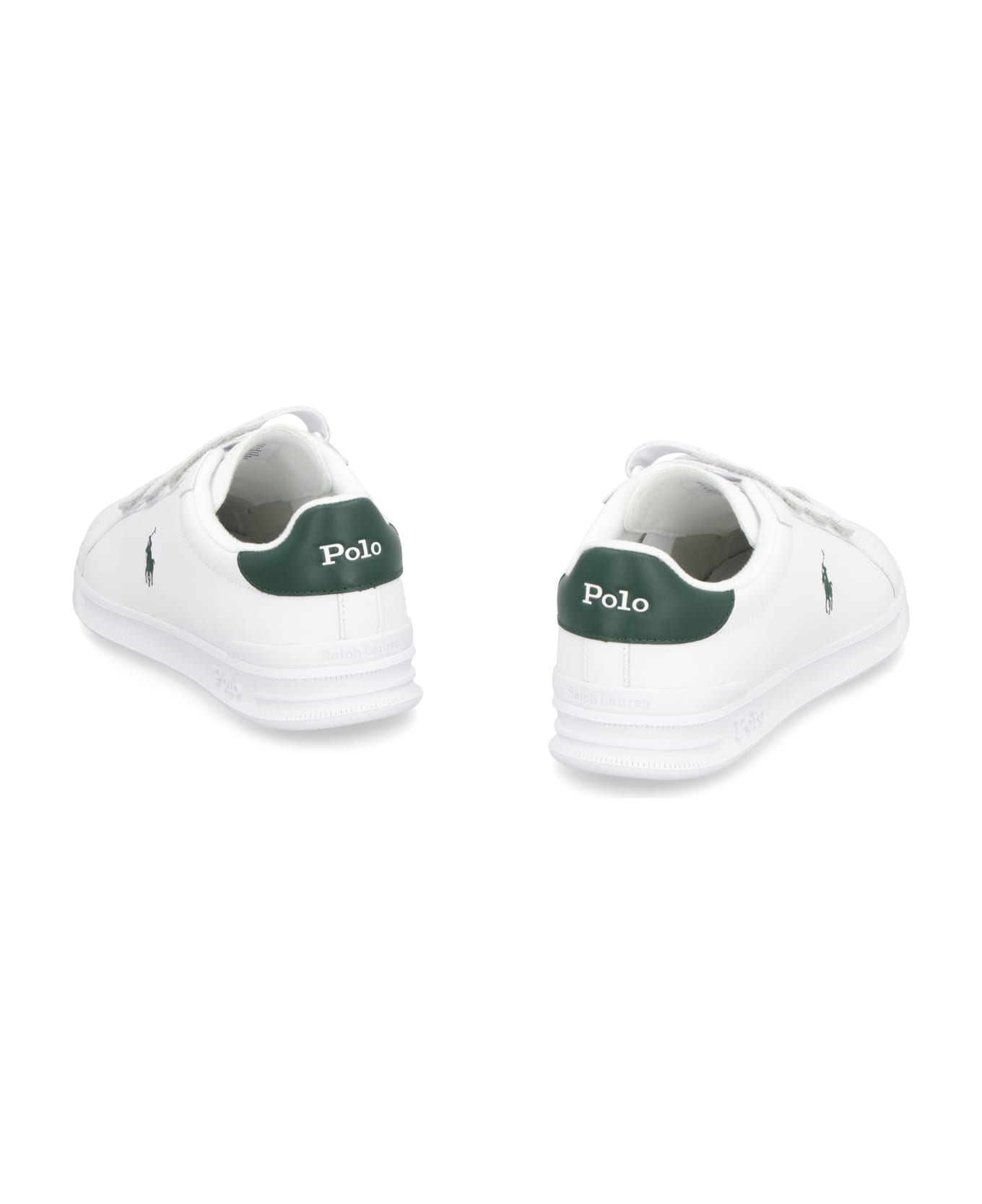 Polo Ralph Lauren Leather Low-top Sneakers - White