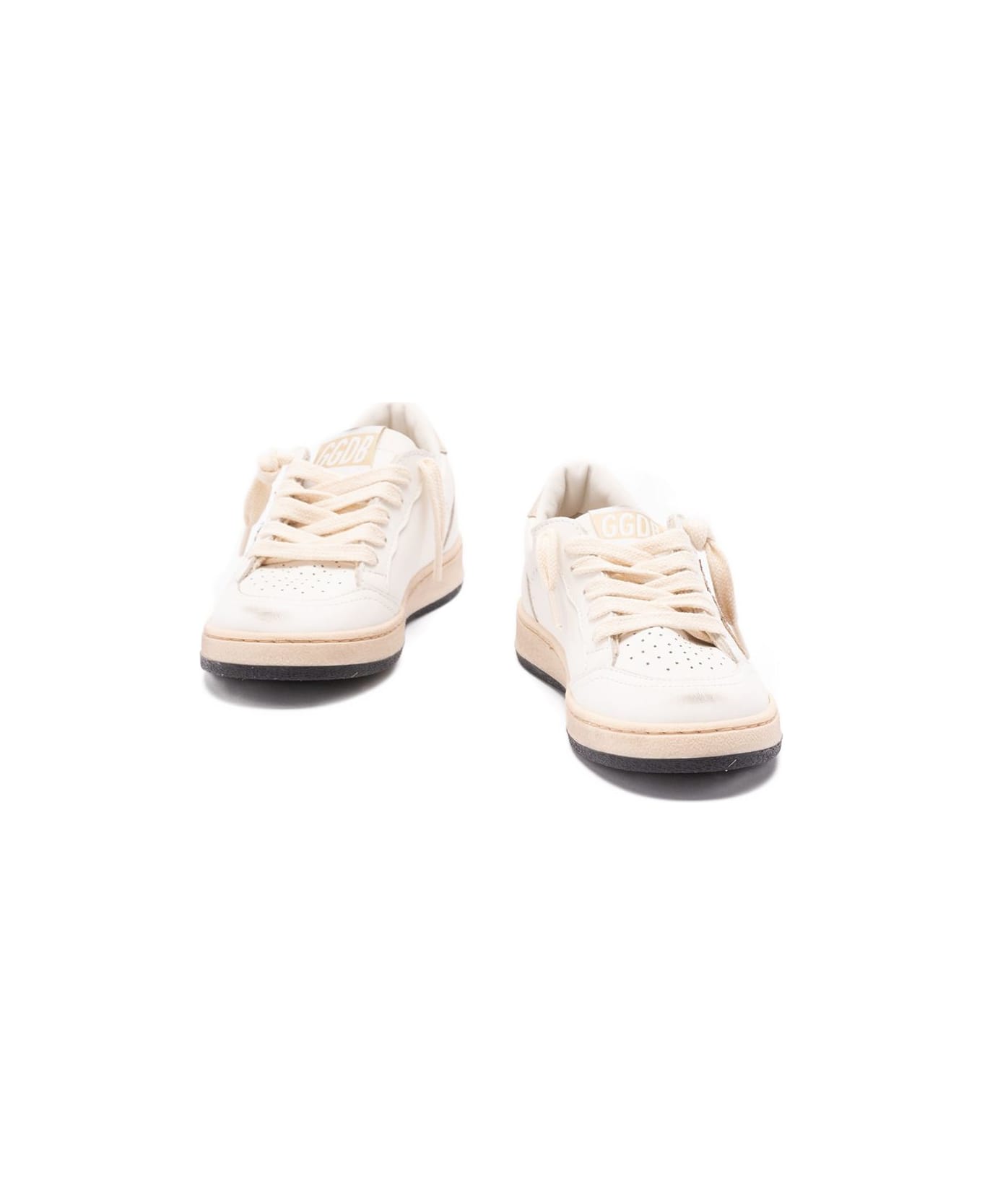 Golden Goose Kids Ball Star Sneakers - White