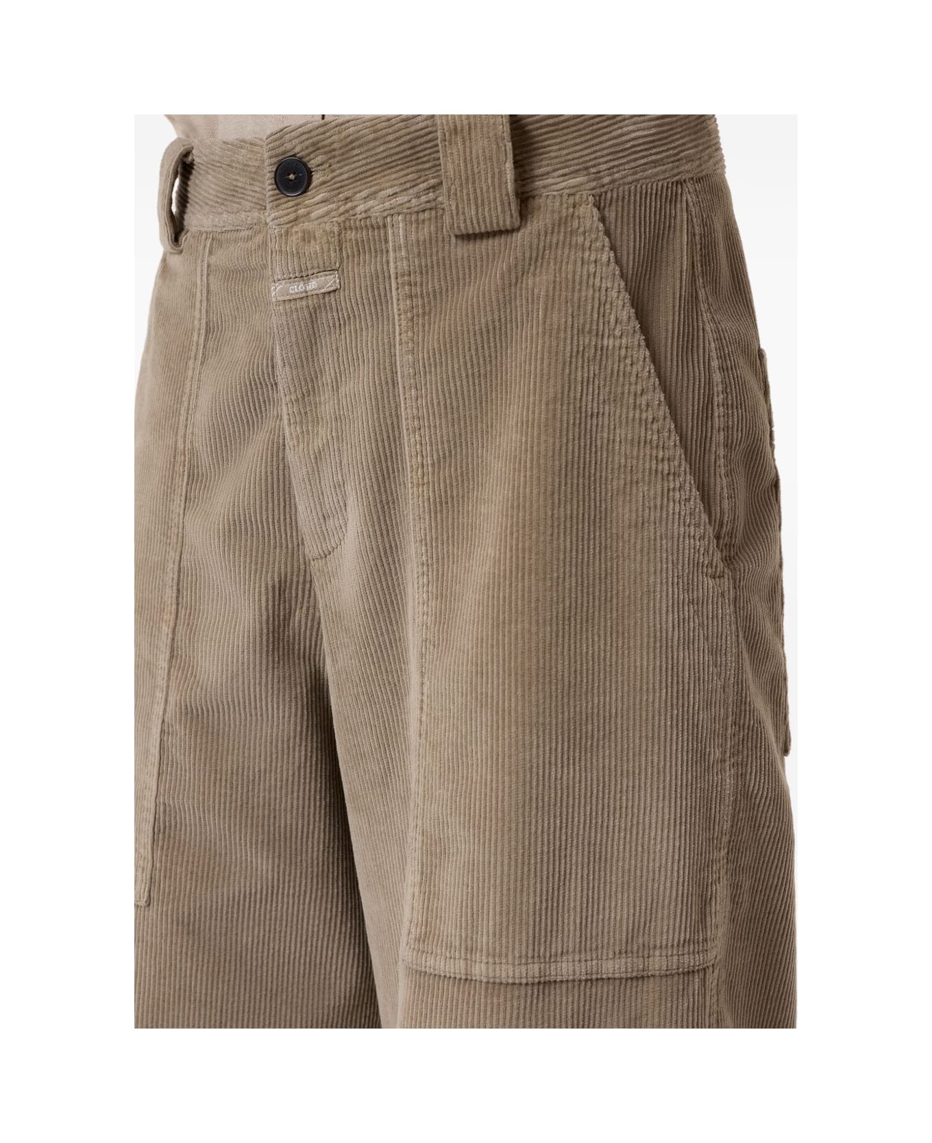 Closed Rhannon Cotton Trousers - Clay beige