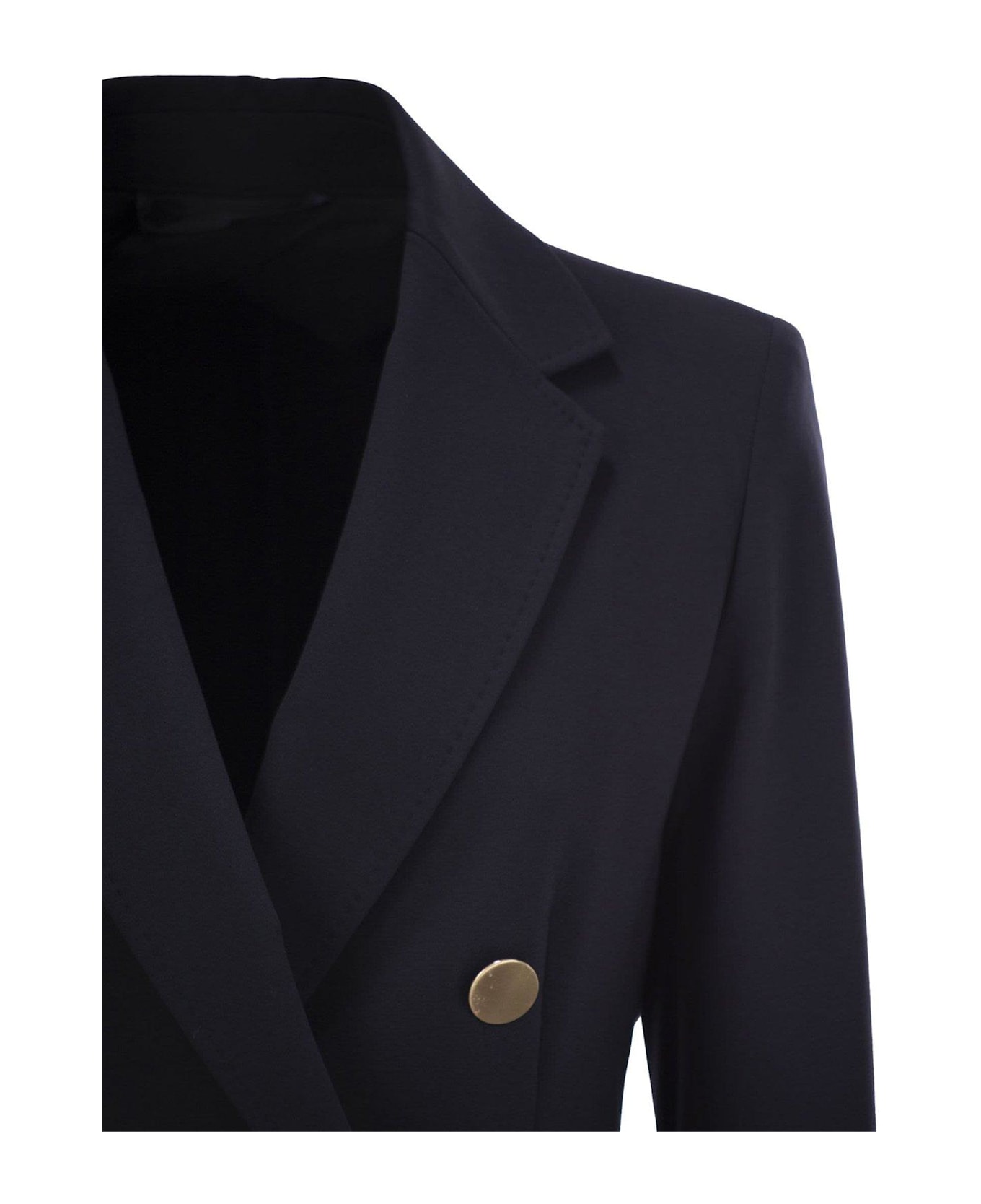Max Mara Double-breasted Long-sleeved Blazer