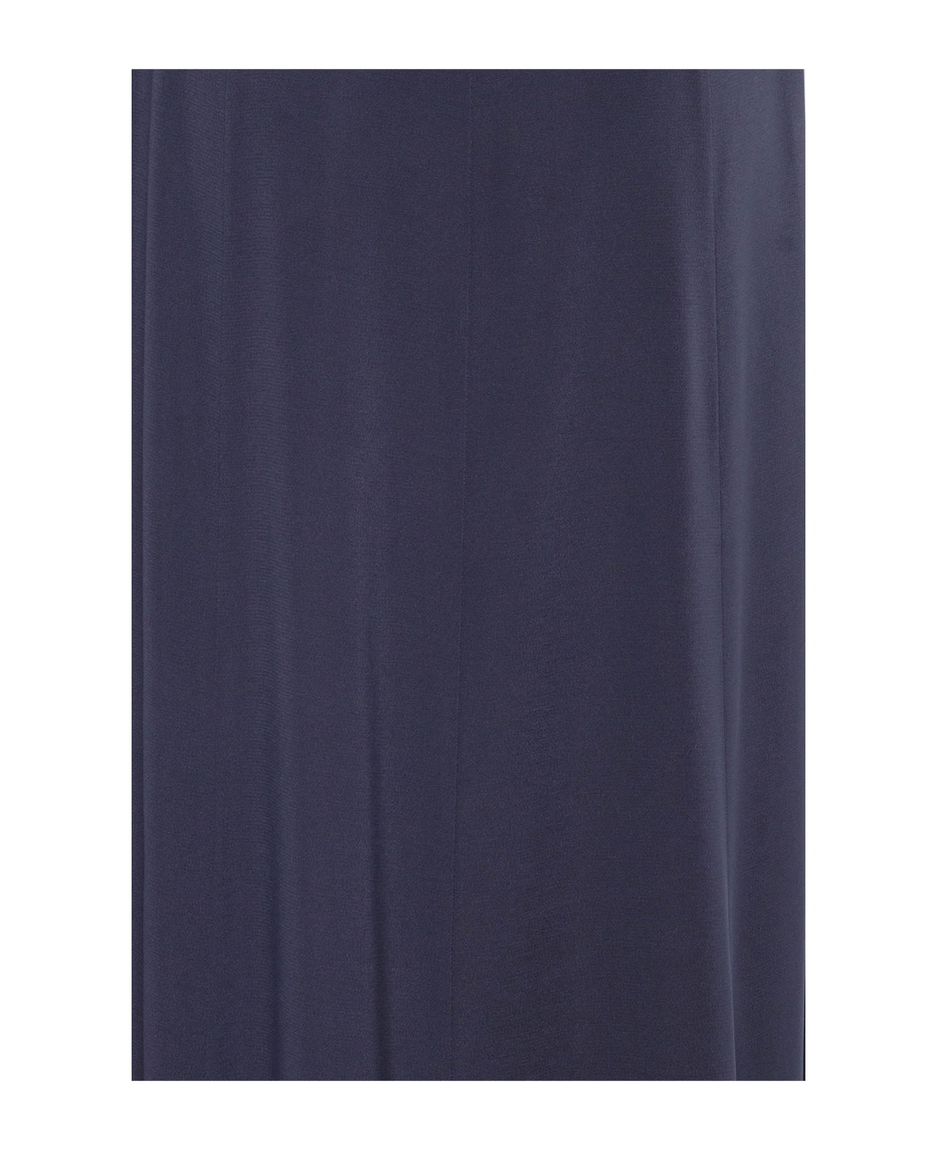 Alberta Ferretti Long Blue Dress - BLUE