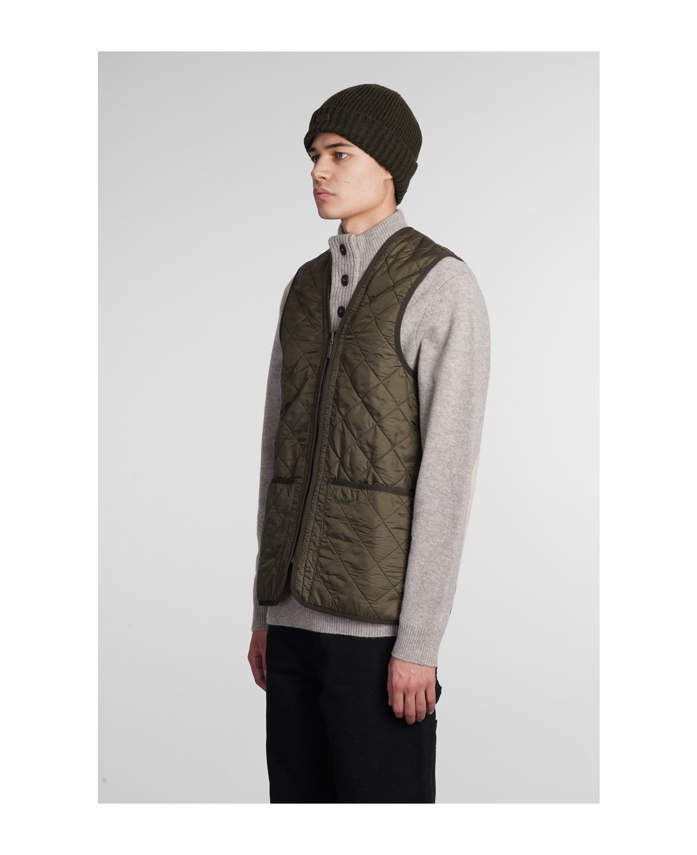 Barbour Vest In Green Polyamide - Green