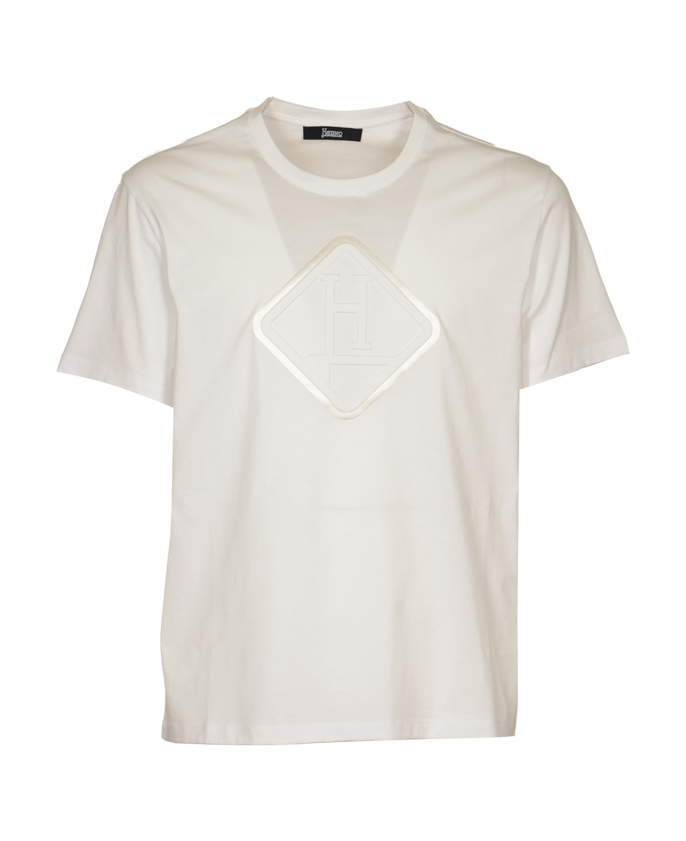 Herno Embossed Logo T-shirt - White