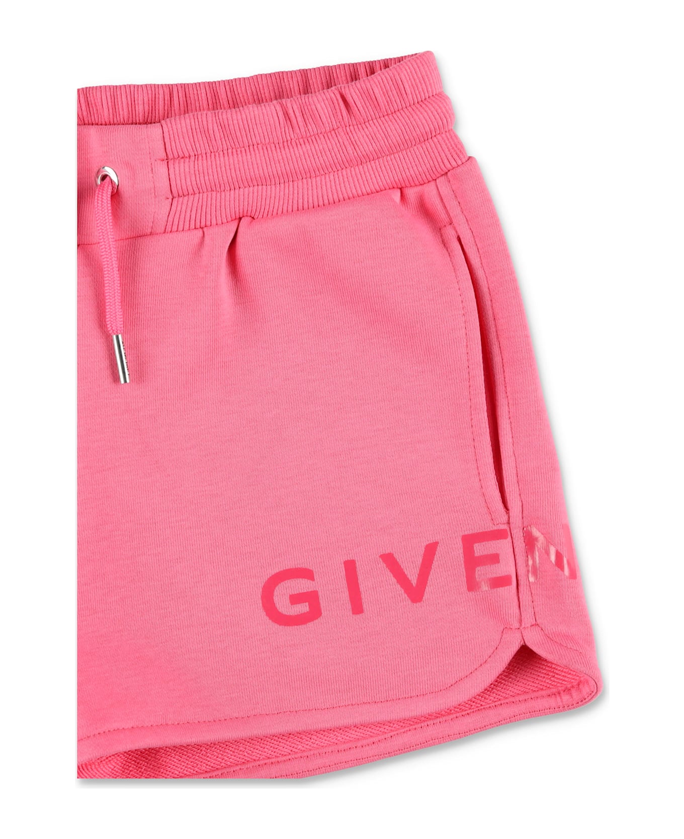Givenchy Kid - Logo Sweatshorts - FUCHSIA