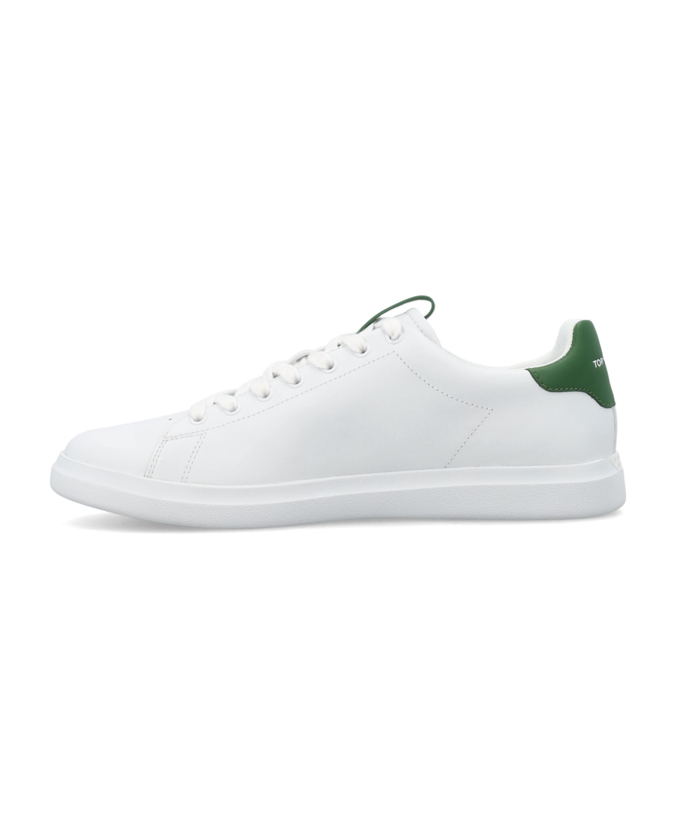 Tory Burch Howell Court Sneakers - WHITE/ARUGULA GREEN