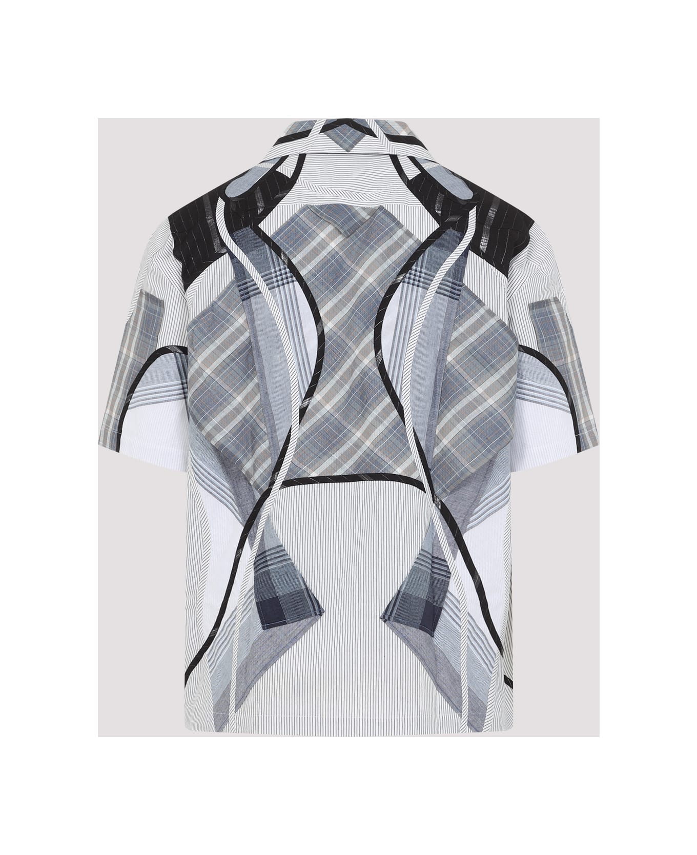 Craig Green Patchwork Shirt - Blue Mix