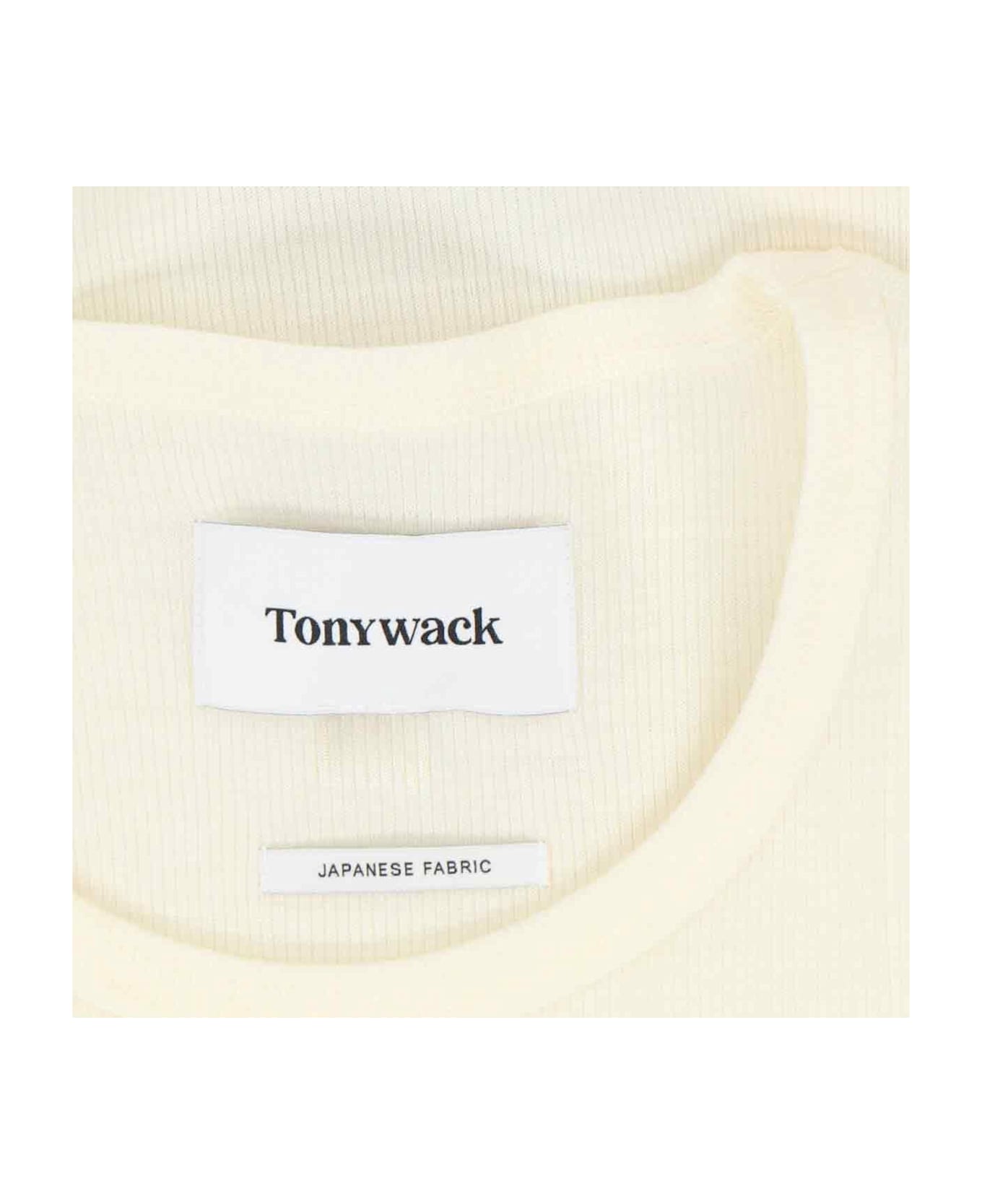 Tonywack Knitted Tank Top - WHITE