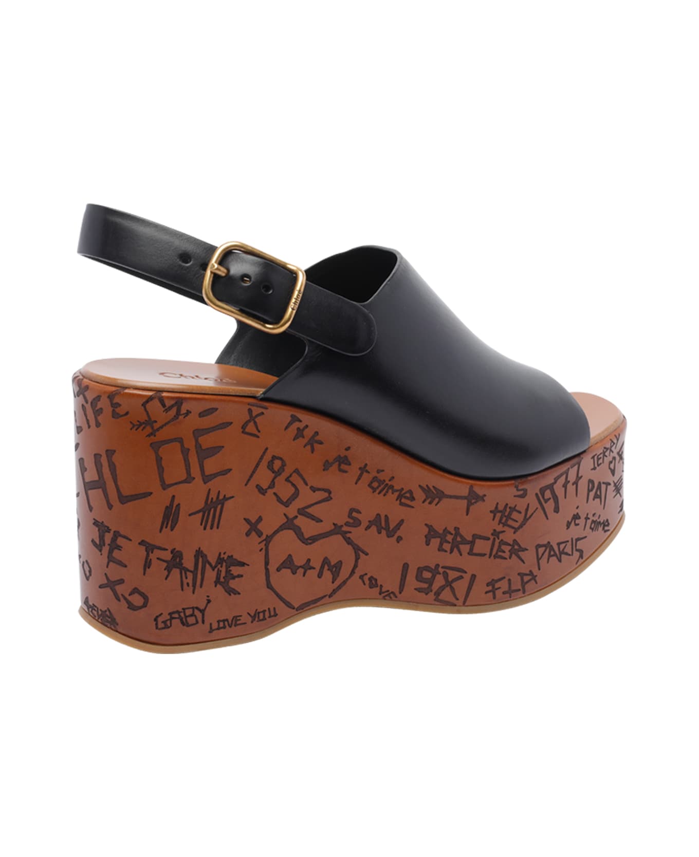 Chloé Maxime Wedge Sandals