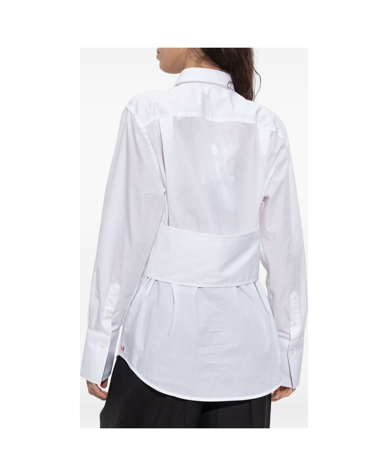 Victoria Beckham Organic Cotton Shirt - White シャツ
