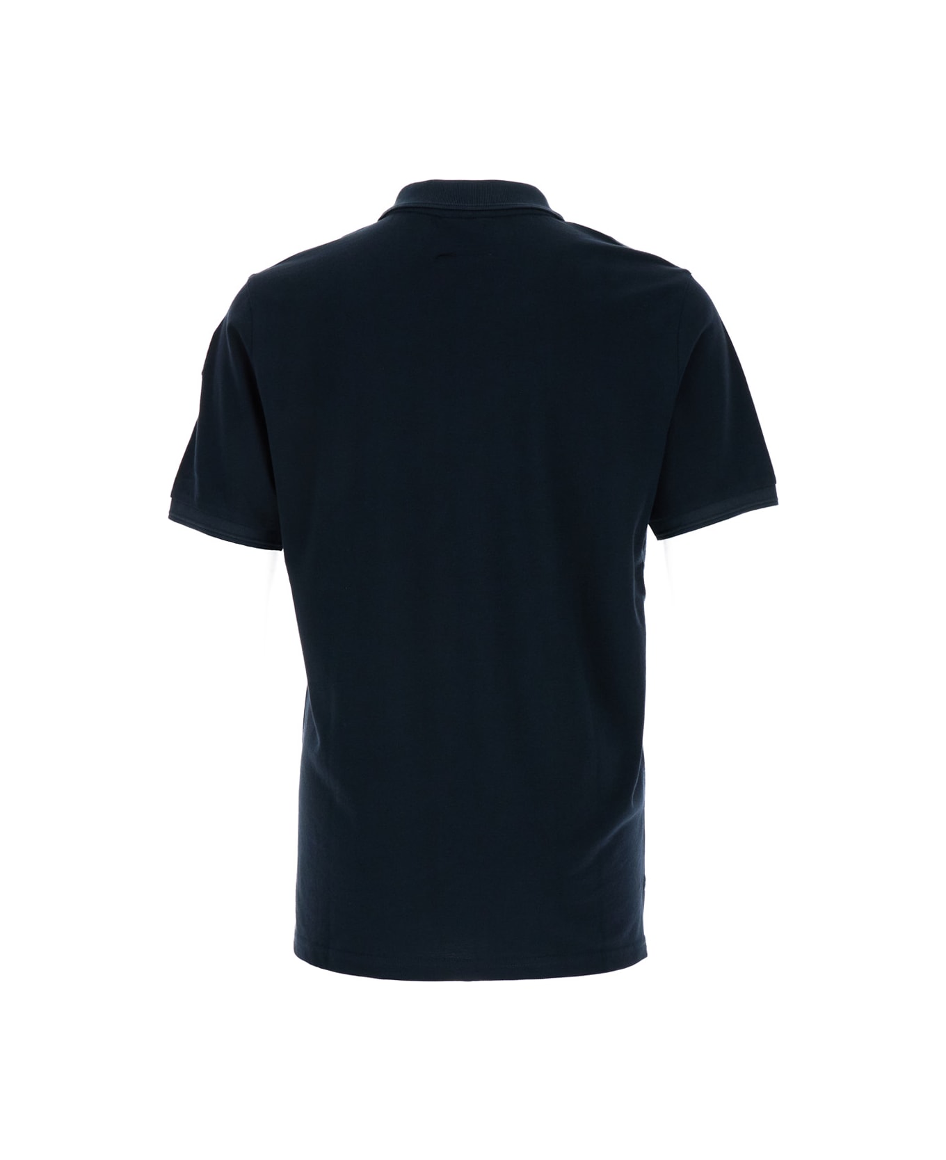 Parajumpers Blue Polo Shirt In Cotton Man - Blu