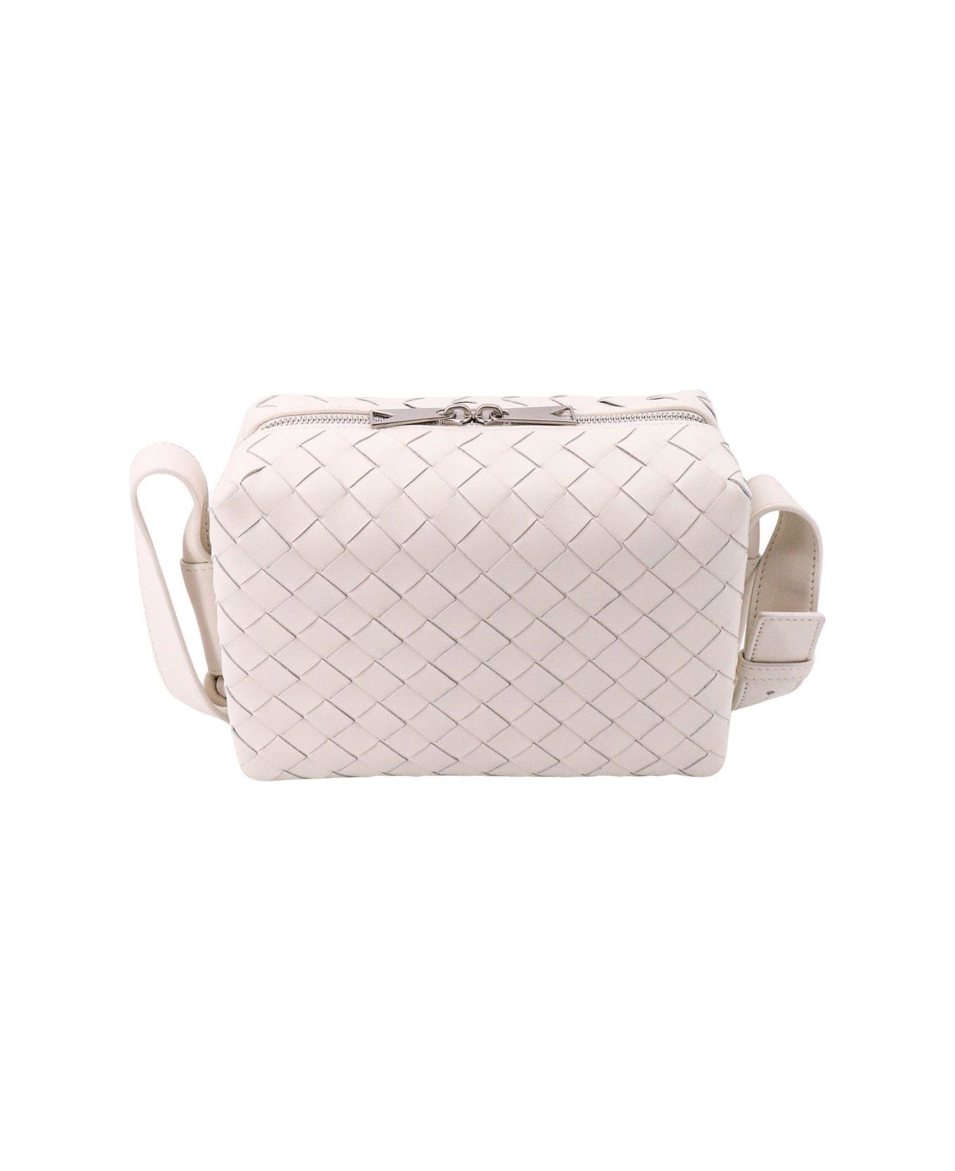 Bottega Veneta Intrecciato Helix Bag - White