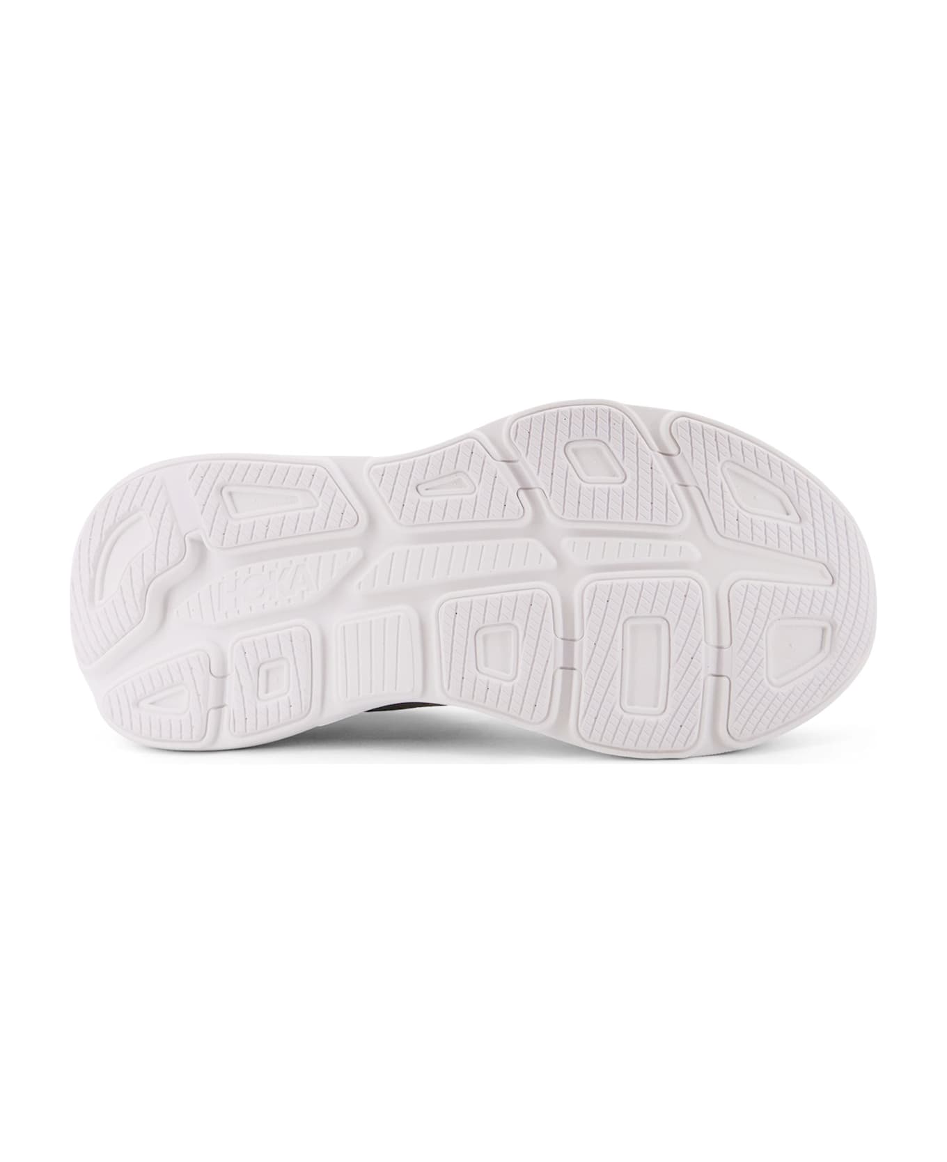 Hoka M Bondi 9 Synthetic Fabric Sneakers - White