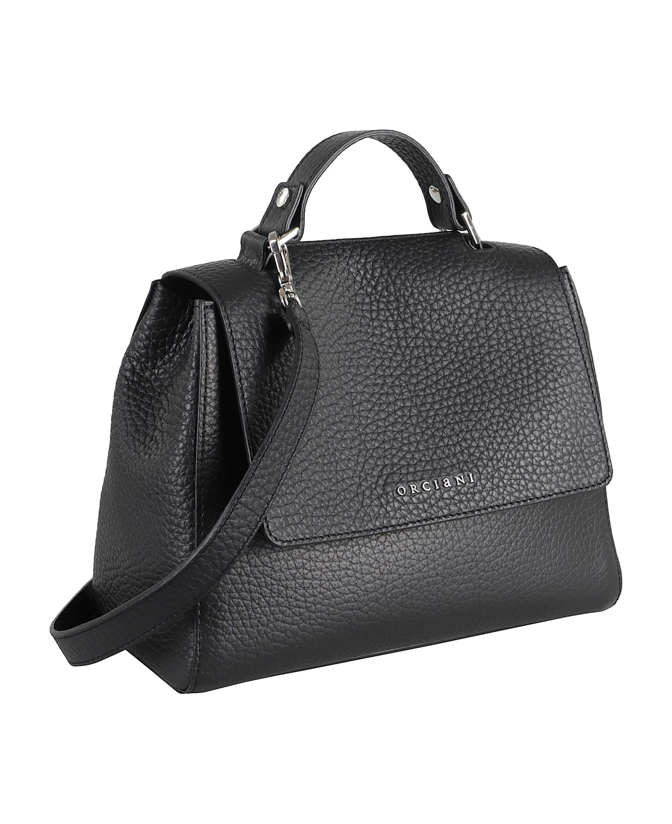 Orciani Borsa Sveva Soft Piccola A Mano - Nero