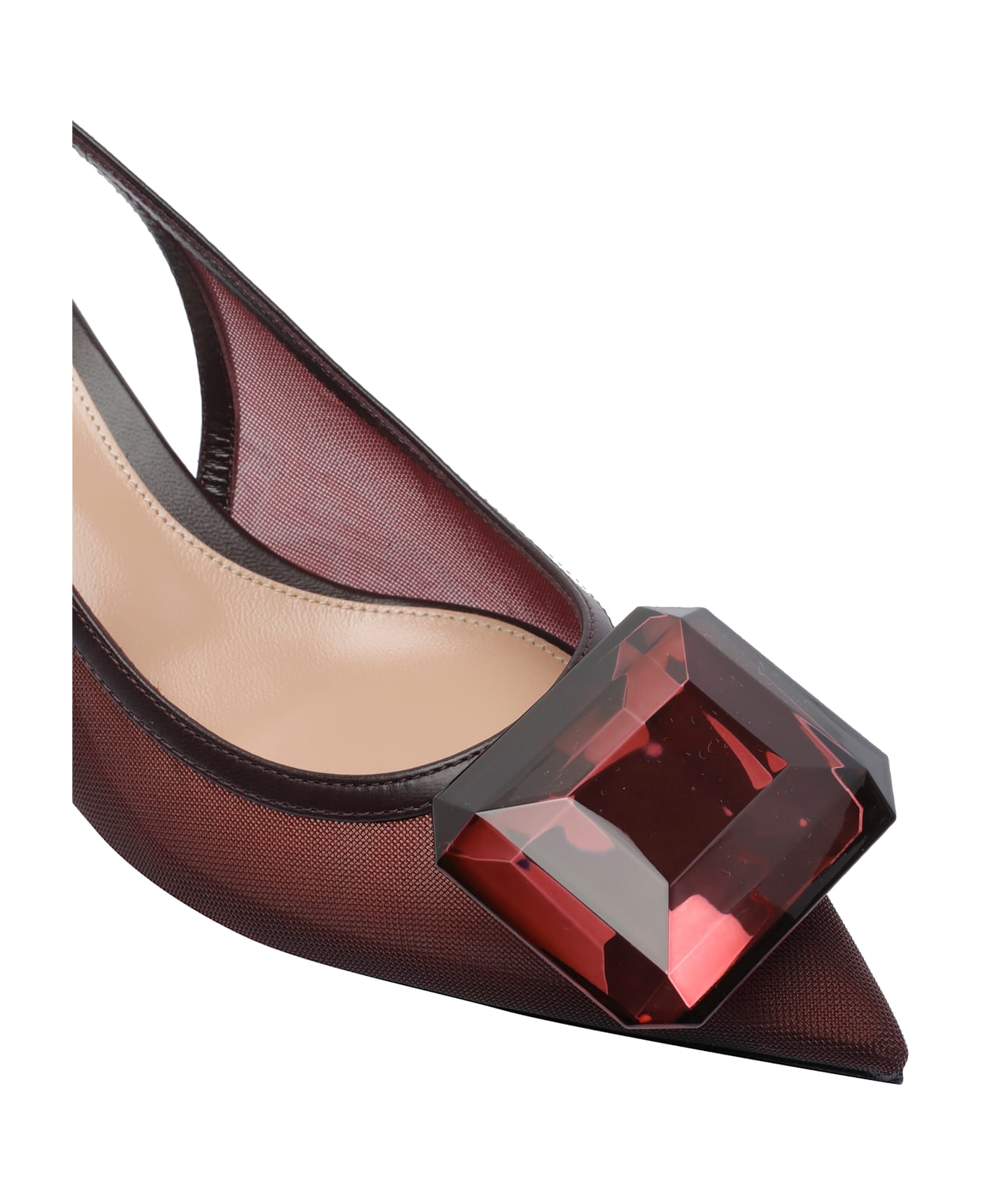 Gianvito Rossi Jaipur Slingback - Red