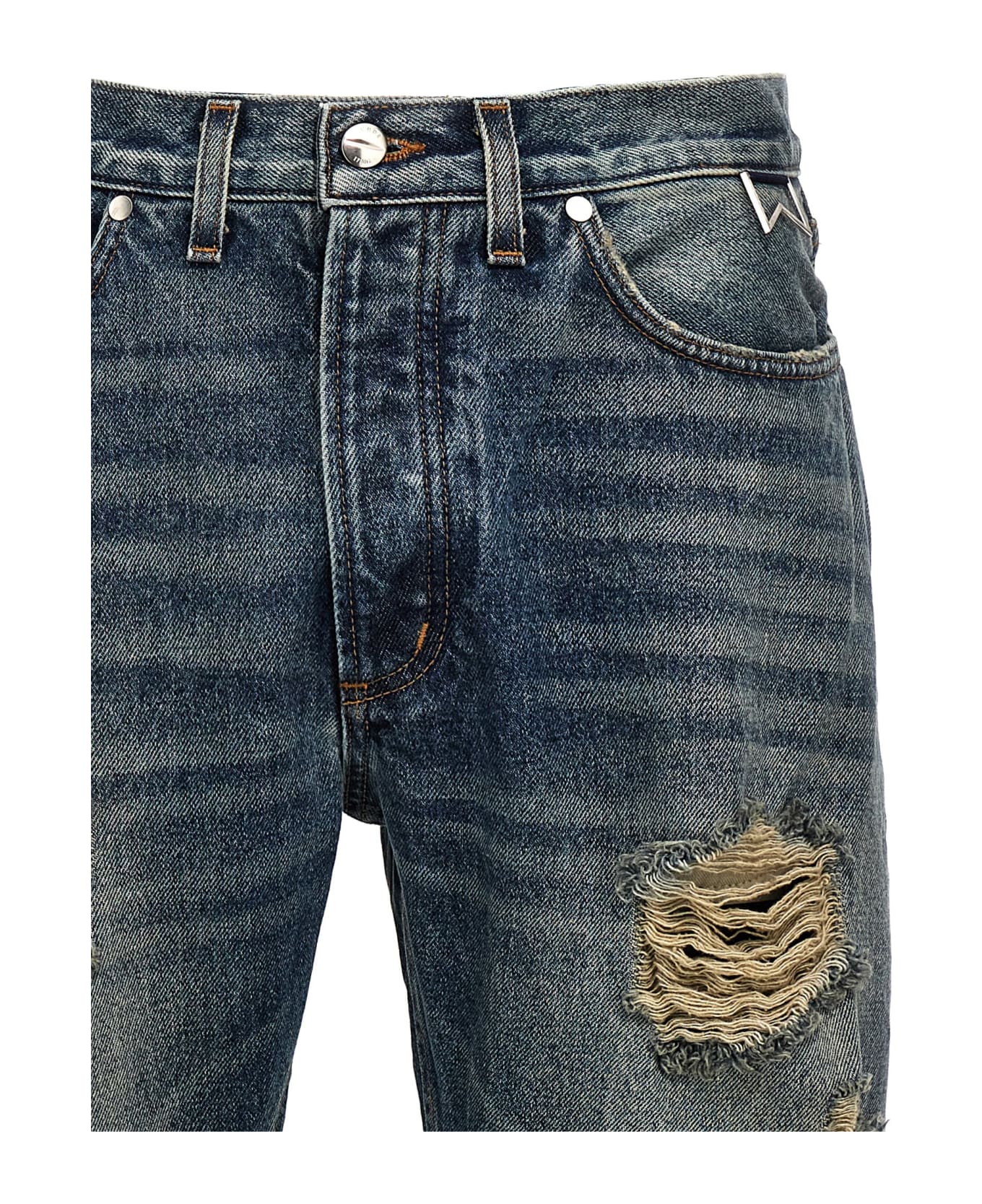 Rhude 'beach Bum' Jeans - Azzurro lavato