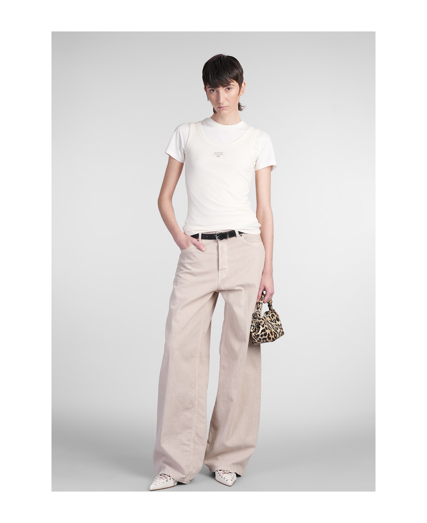 Haikure Bethany Pants In Brown Cotton - brown
