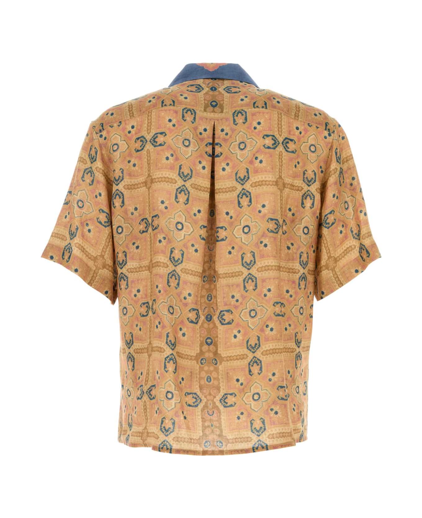 Printed Linen Shirt
