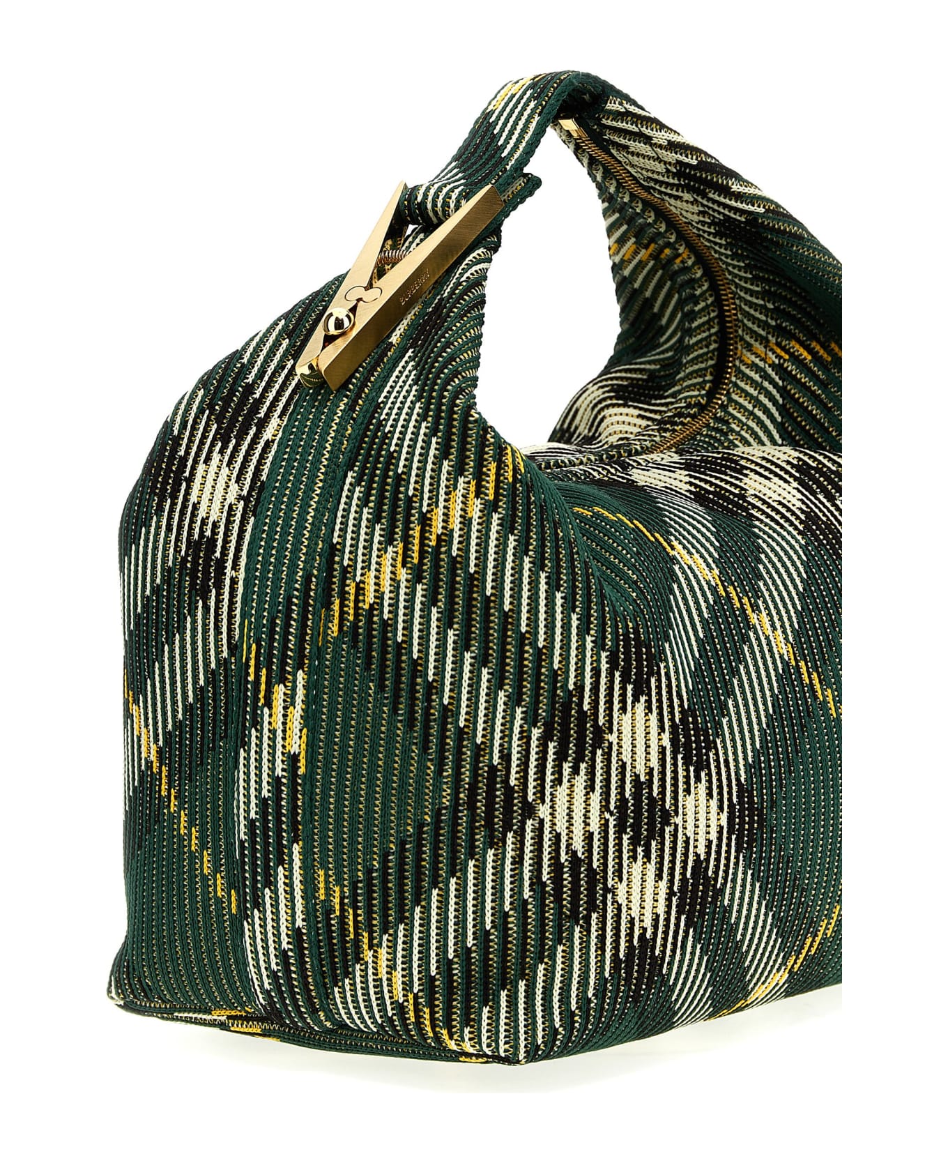 Burberry 'peg' Midi Handbag - Green