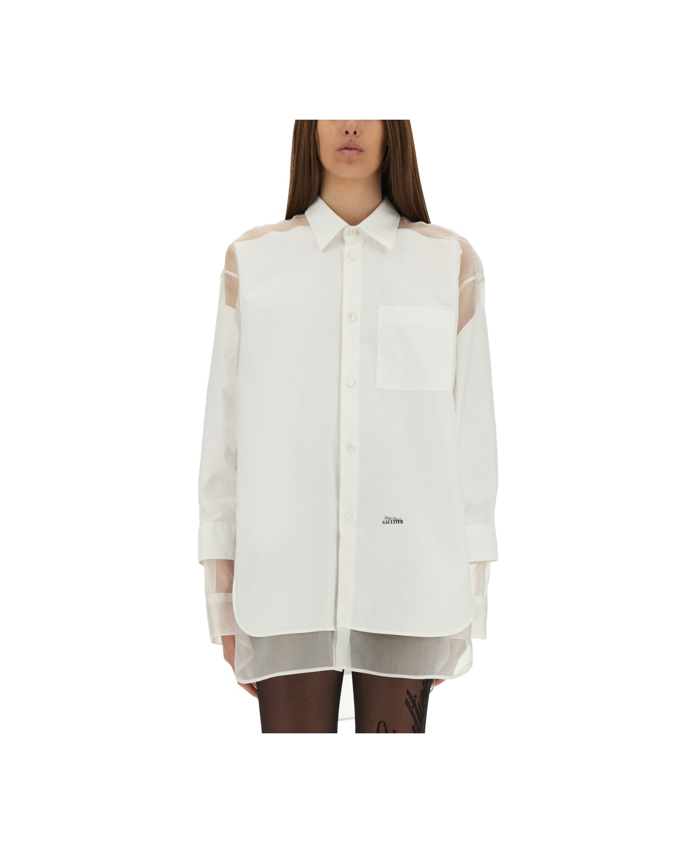 Jean Paul Gaultier "the Petit Grand" Shirt - WHITE