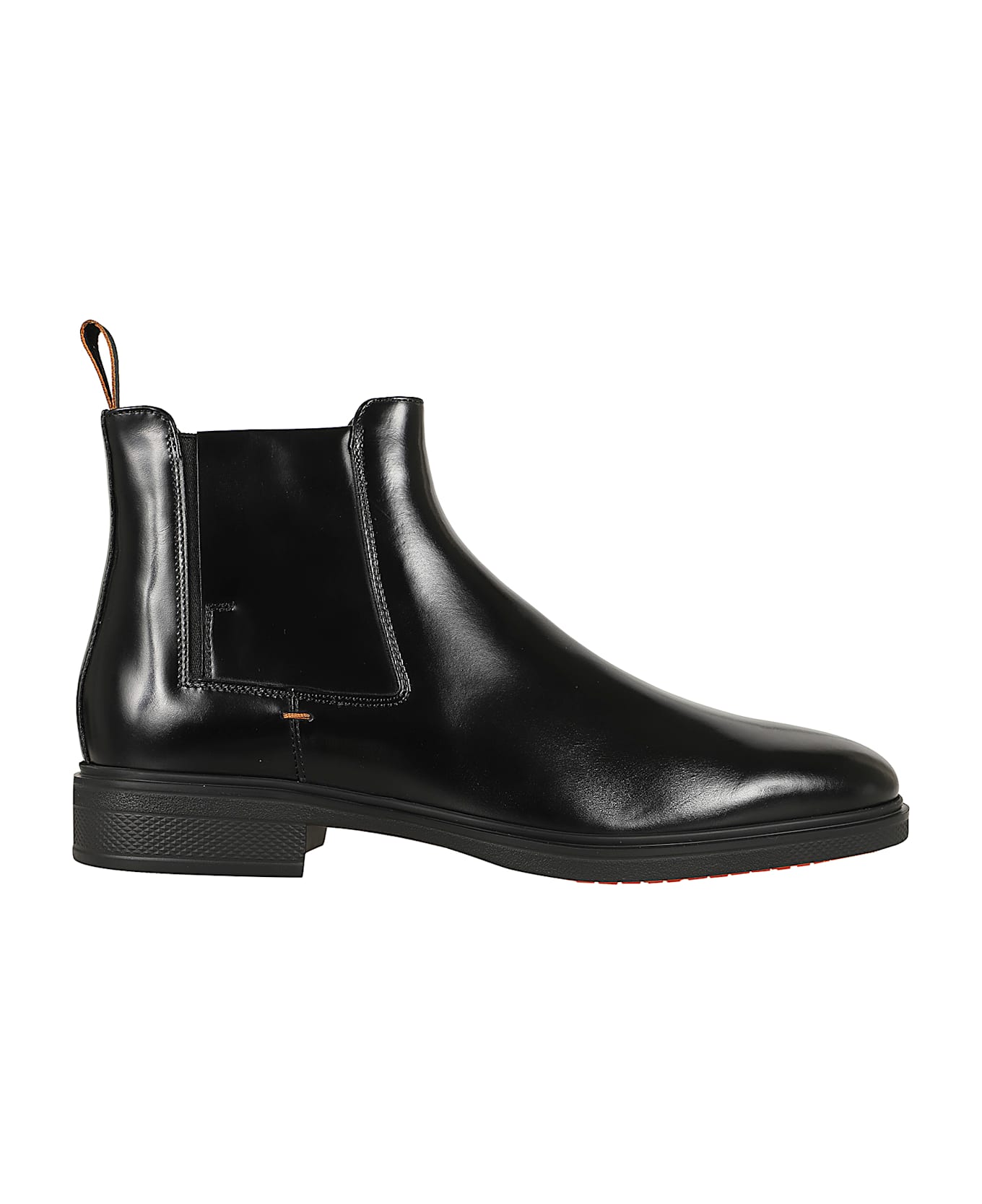 Santoni Easy Men Shoes - Black