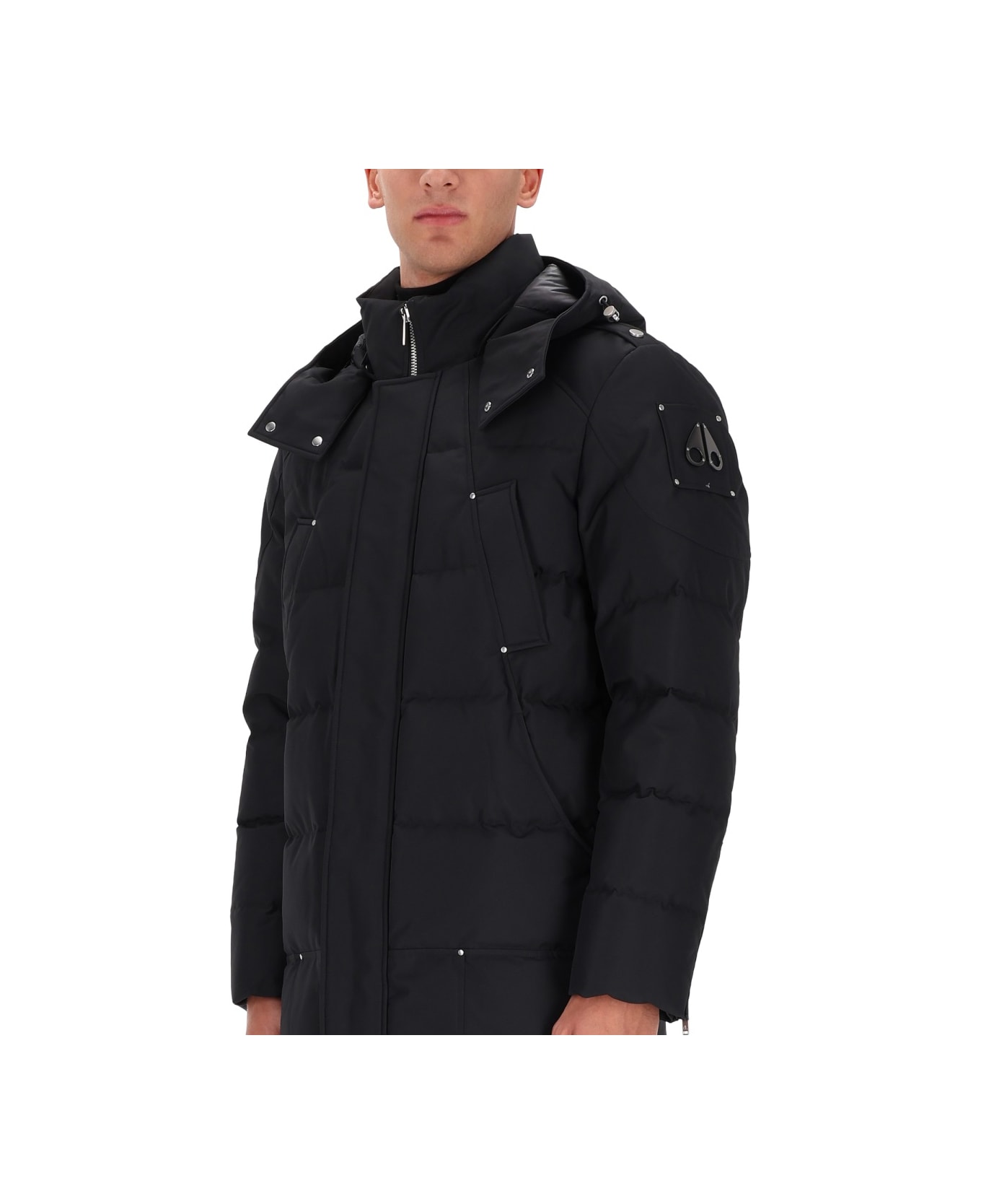 Moose Knuckles Neoshear Cloud Parka - BLACK