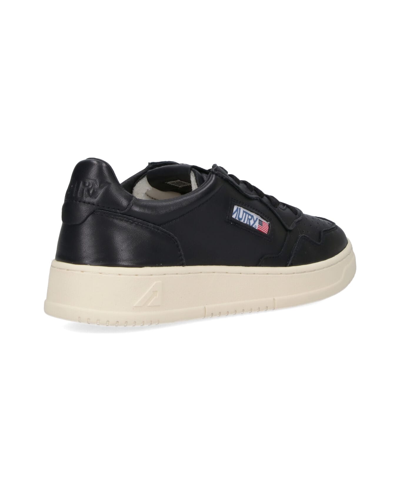 Autry "medalist" Low-top Sneakers - Black  