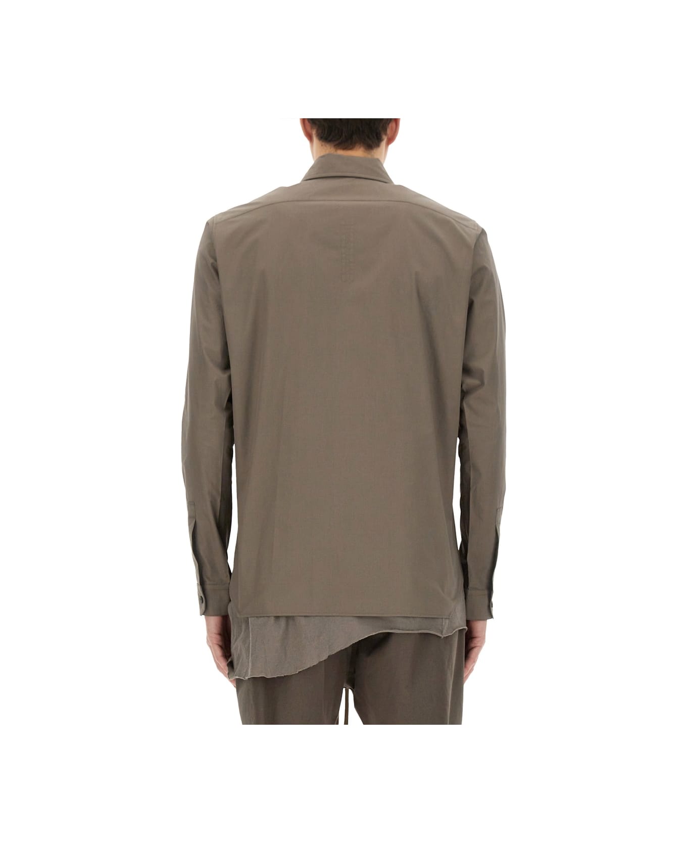 Rick Owens Work Shirt - GREY