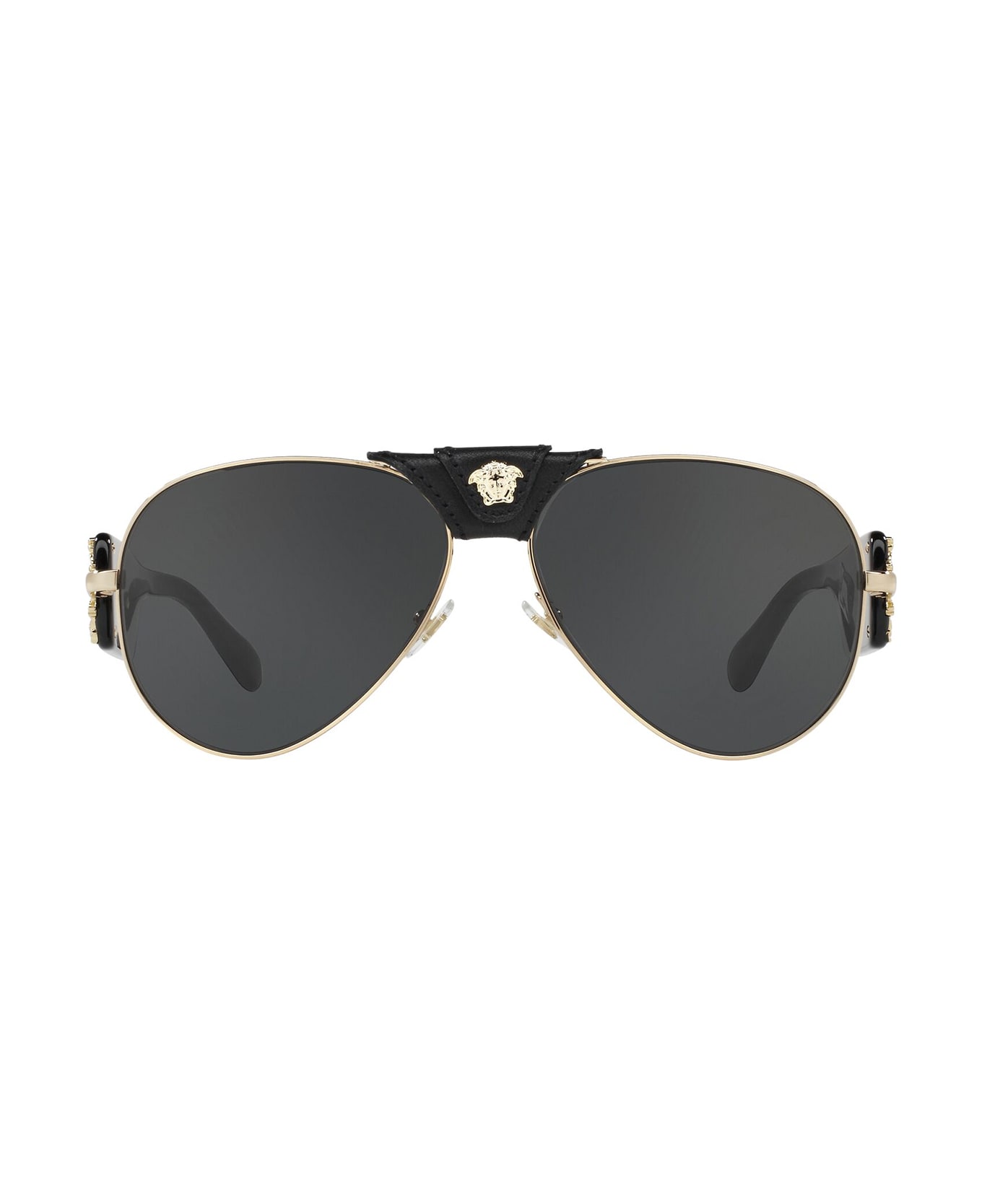 Versace Eyewear Ve2150q Gold Sunglasses - Gold