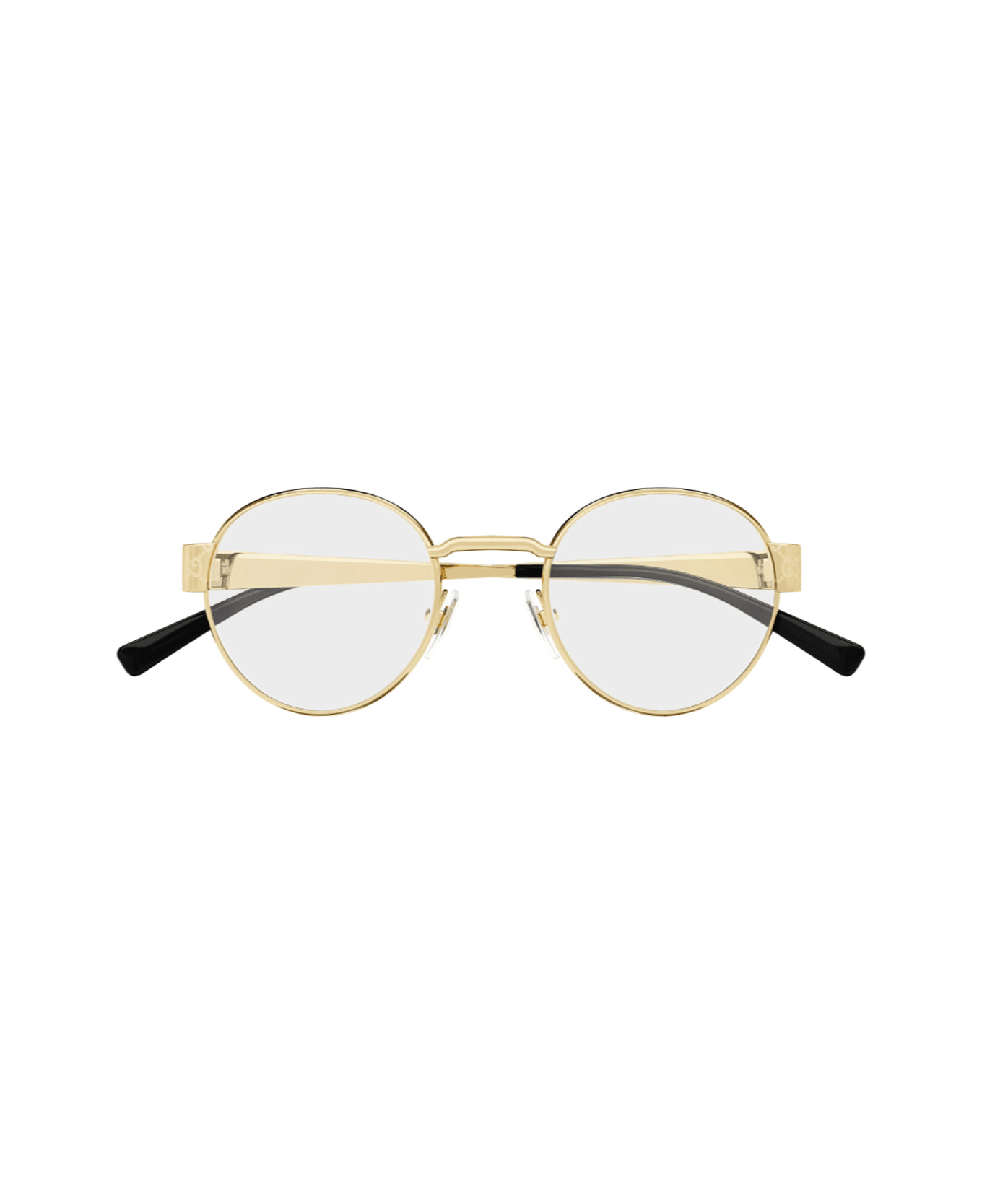 Gucci Eyewear Gucci Gg1855o Linea Sign 001 Gold Glasses - Oro Serigrafato