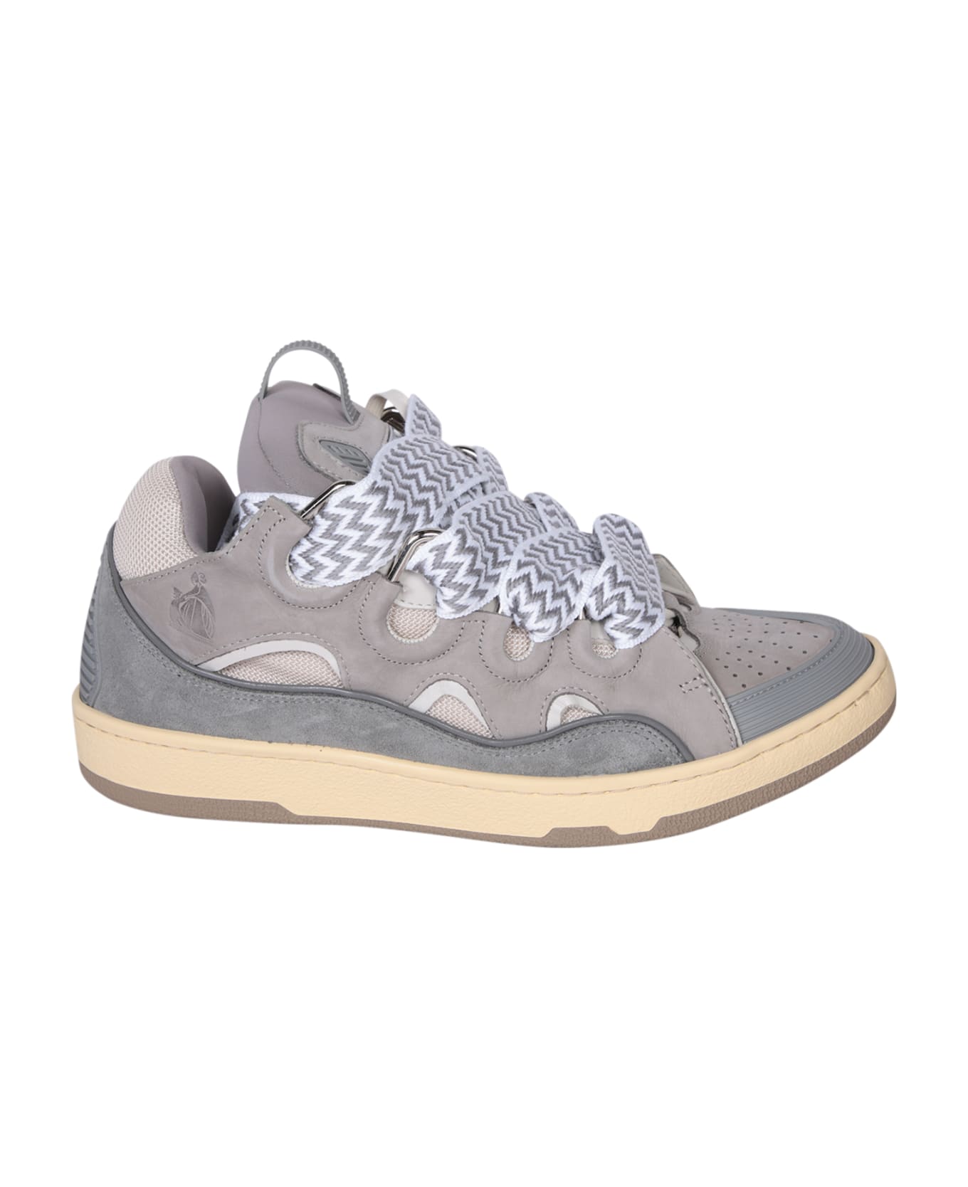 Lanvin Thick Lace Sneakers - Grey 2