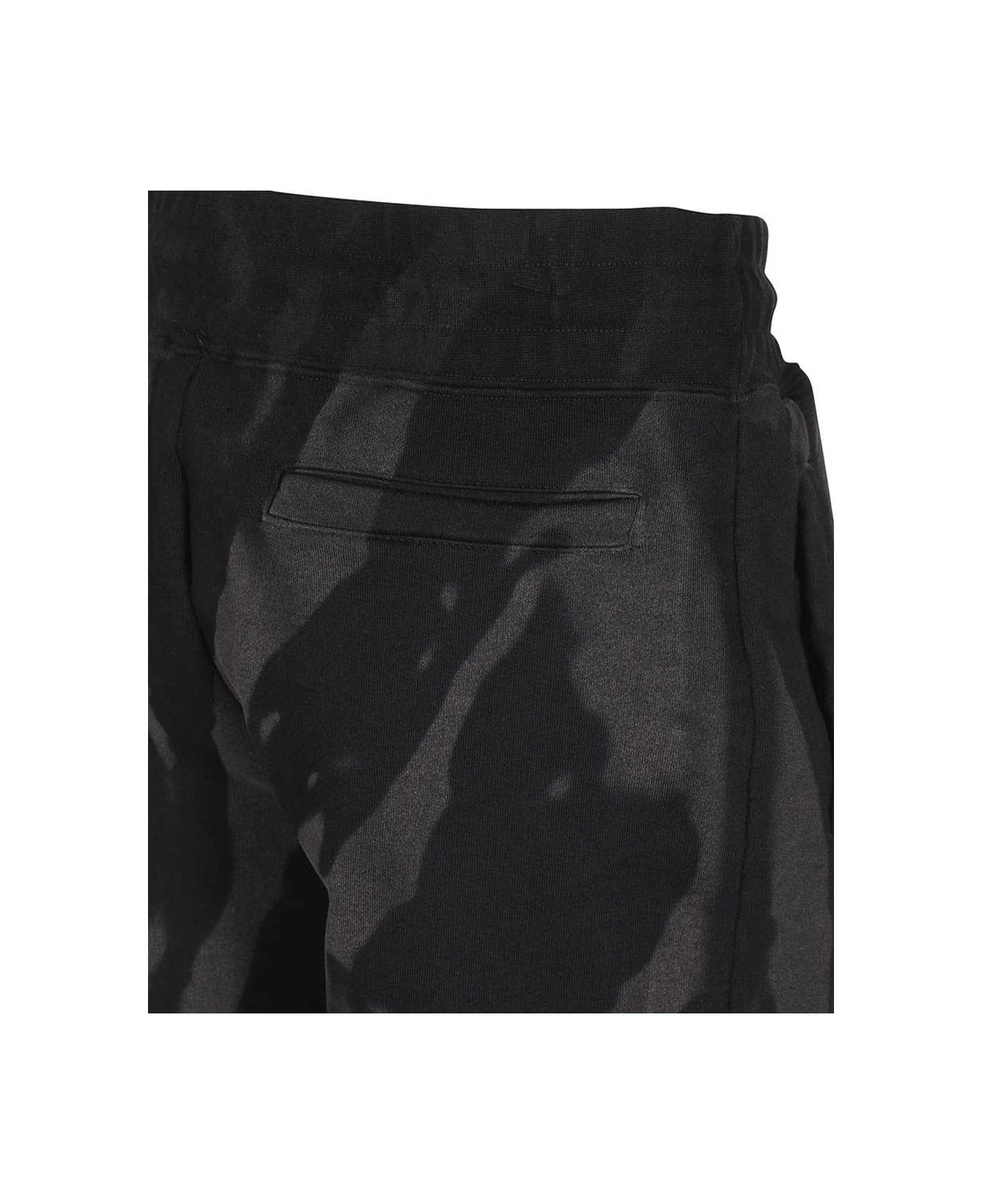 GCDS Cotton Bermuda Shorts - black