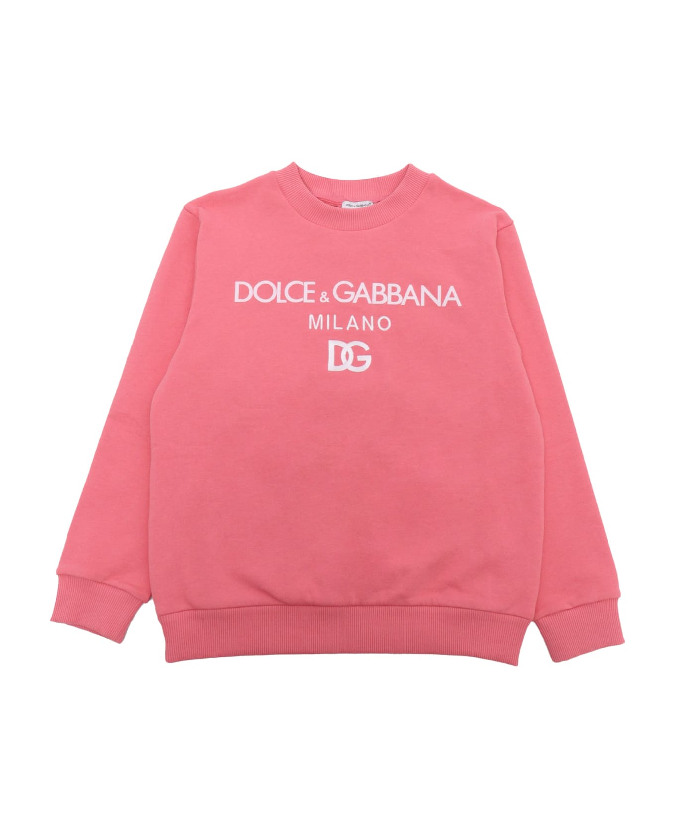 Dolce & Gabbana D&g Pink Sweatshirt - FUCHSIA