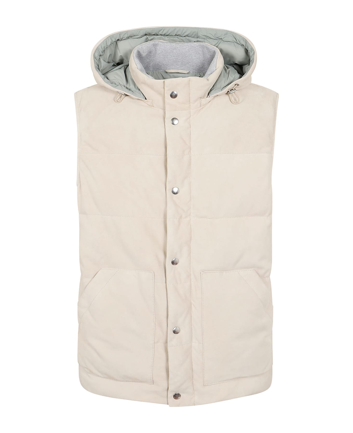 Eleventy Bimaterial Gilet