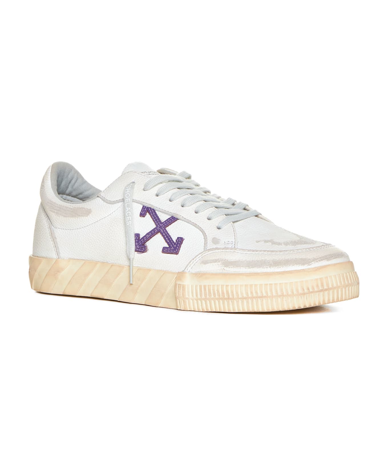 Off-White Sneakers - White purple