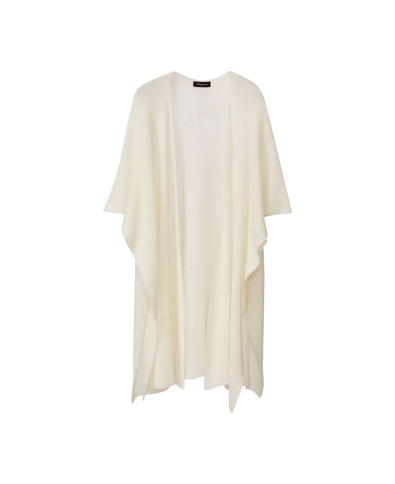 Fabiana Filippi Sequined Cape - IVORY