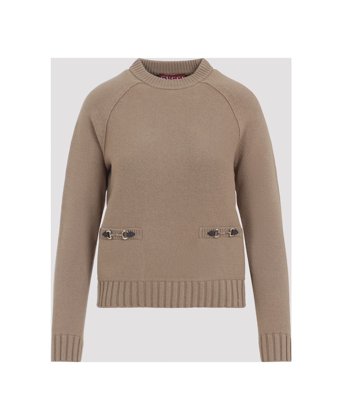 Gucci Morsetti Pullover - Cammello