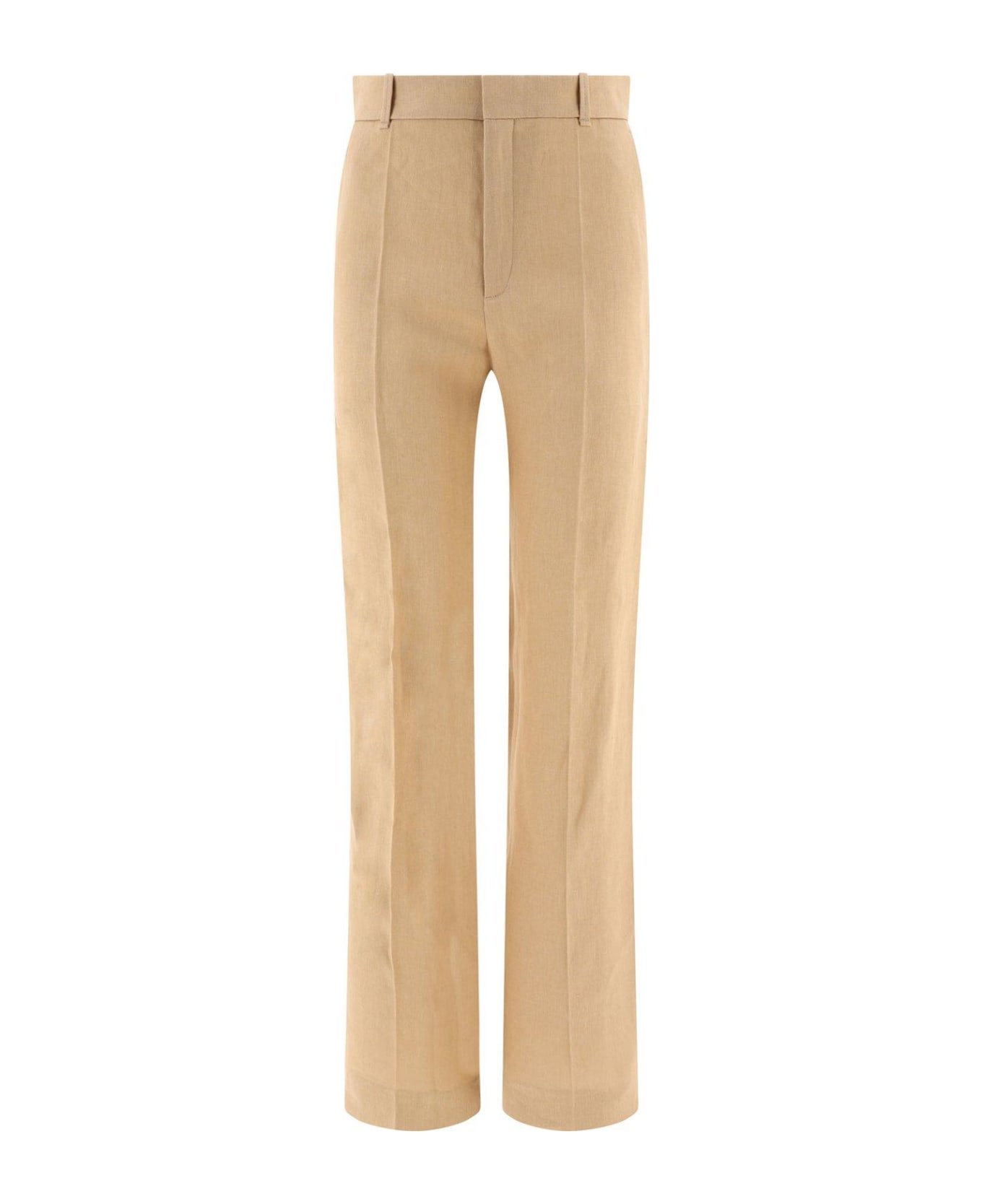 Chloé High-waist Tailored Trousers - Beige