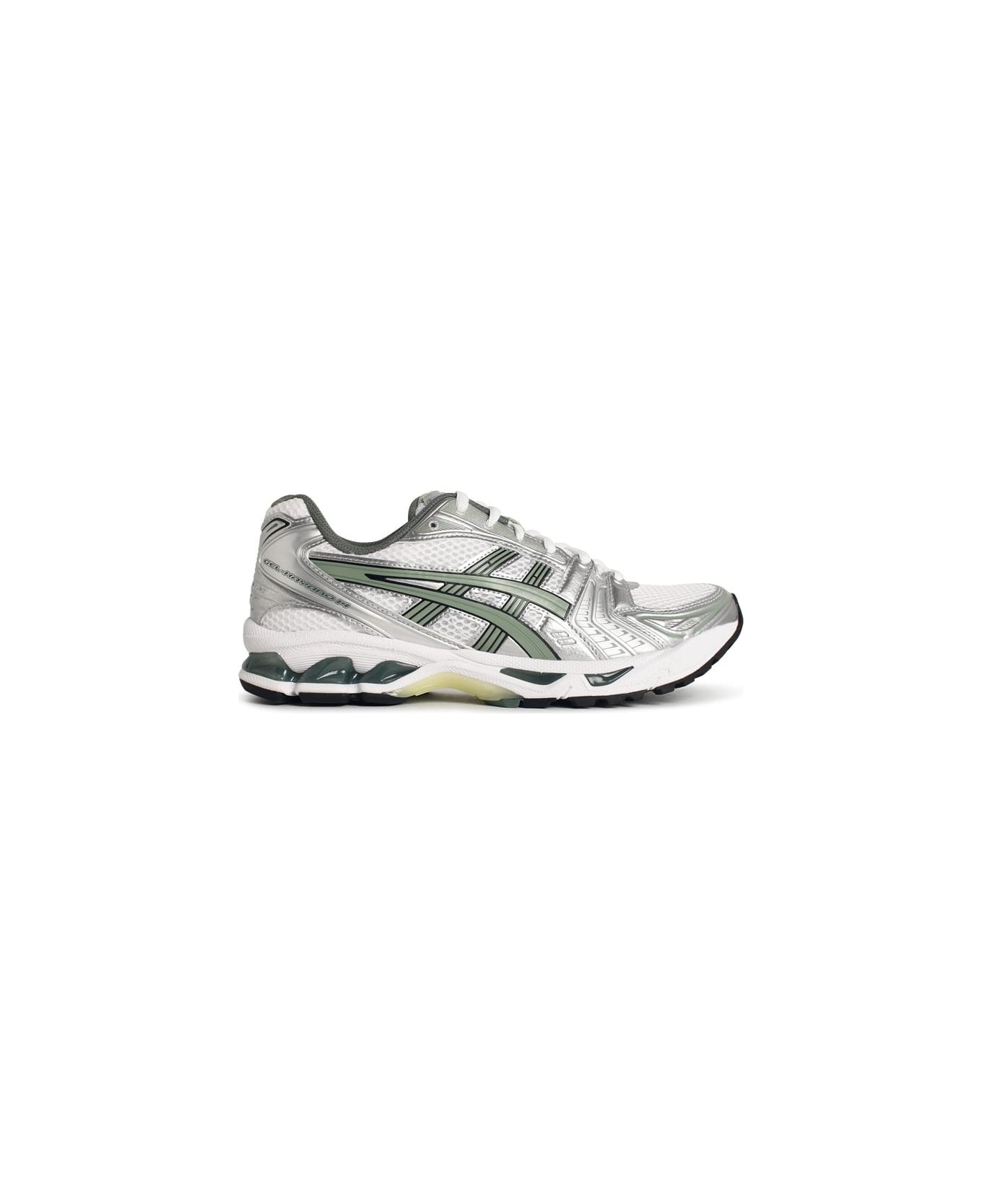 Asics 'gel-kayano 14' White Tech Fabric Blend Sneakers - White
