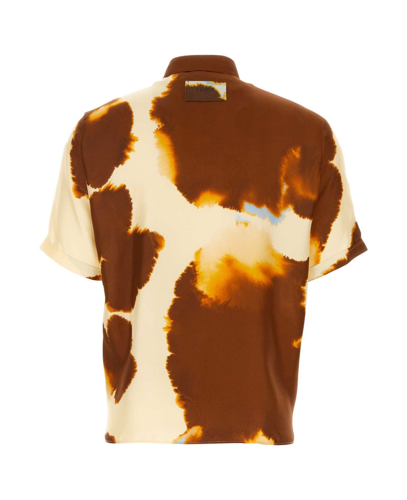 Fendi Printed Satin Shirt - F0PKL