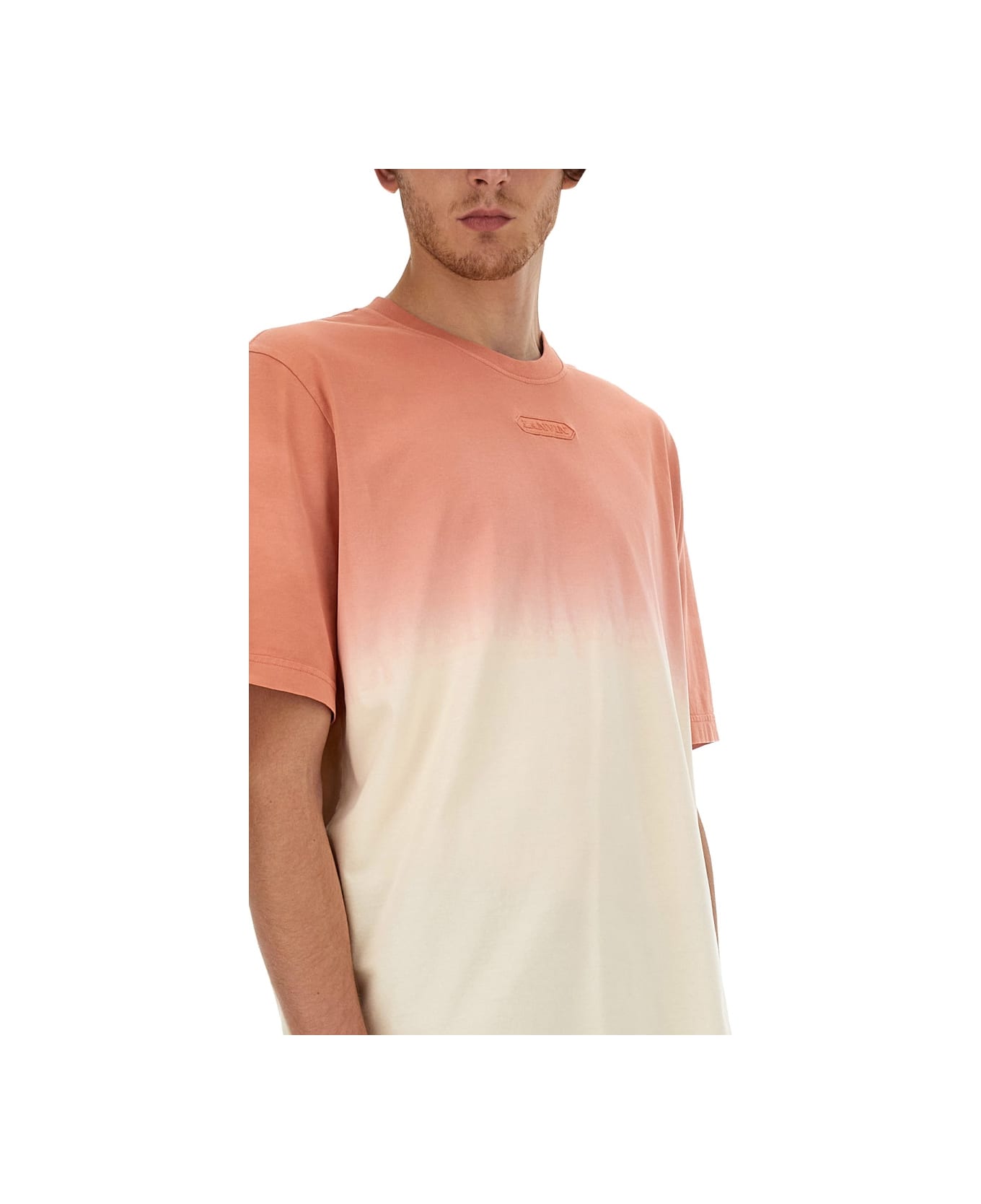 Lanvin Degradé T-shirt - BEIGE シャツ