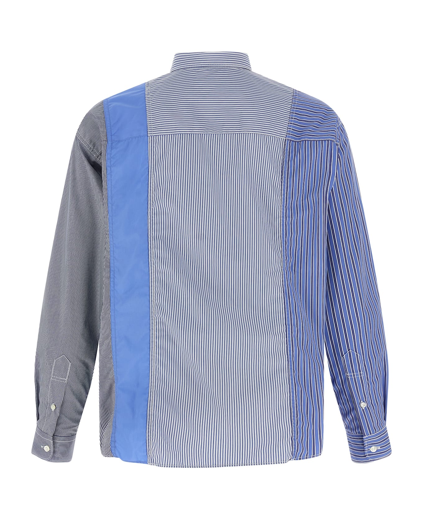 Comme des Garçons Homme Patchwork Shirt - Blue