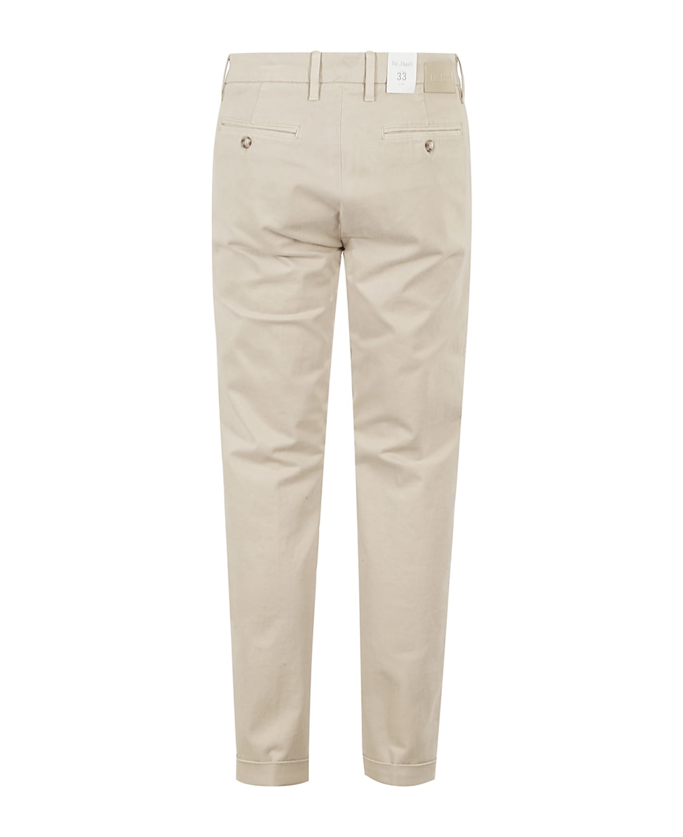 Re-HasH Mucha Chinos Gabardina Stretch - Beige